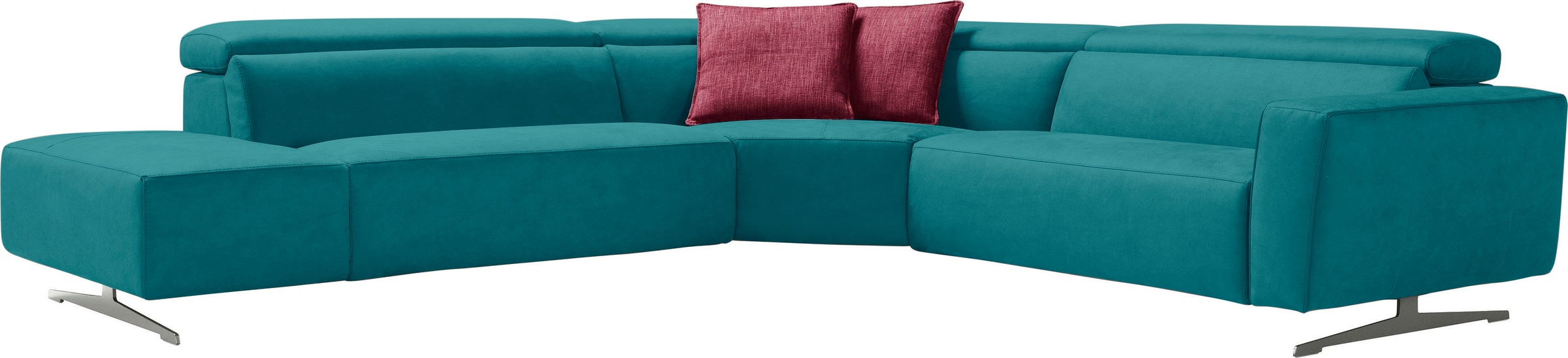 Egoitaliano Ecksofa "Stefanie-e, Designsofa der Extraklasse, bequem mit hoh günstig online kaufen