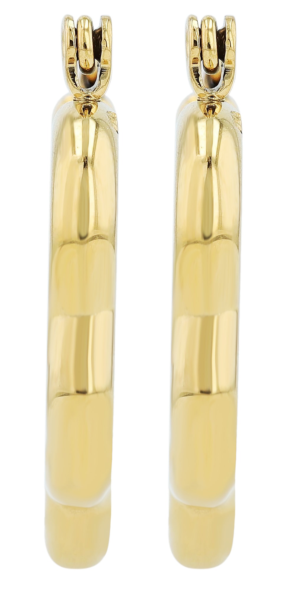 Adelia´s Paar Creolen »Damen Ohrringe – Creole aus Edelstahl« Zum Verschenken – ideal zum einfach so