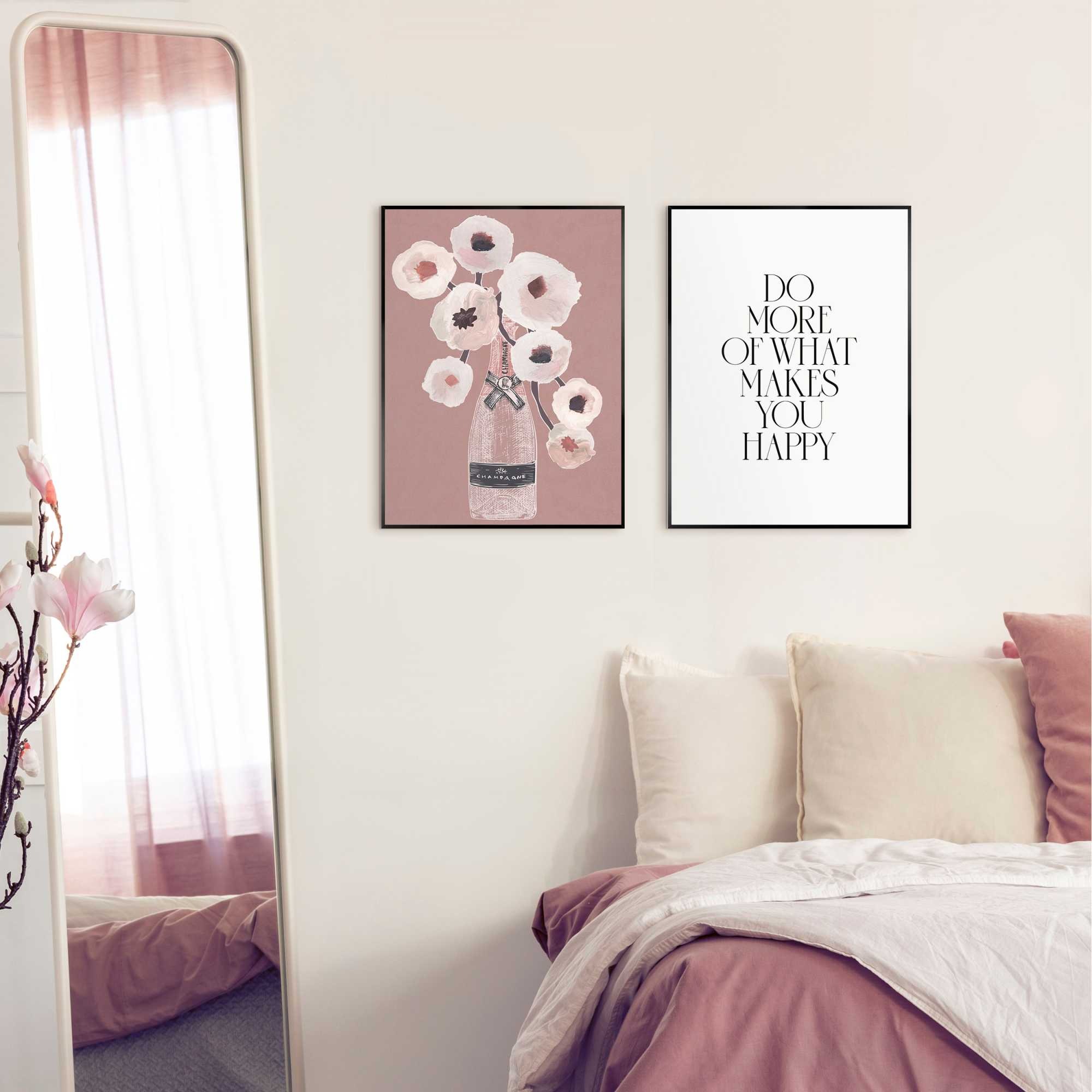 Reinders Poster "Happiness Flowers", Wohnzimmer - Blumen - Pfingstrosen - B günstig online kaufen