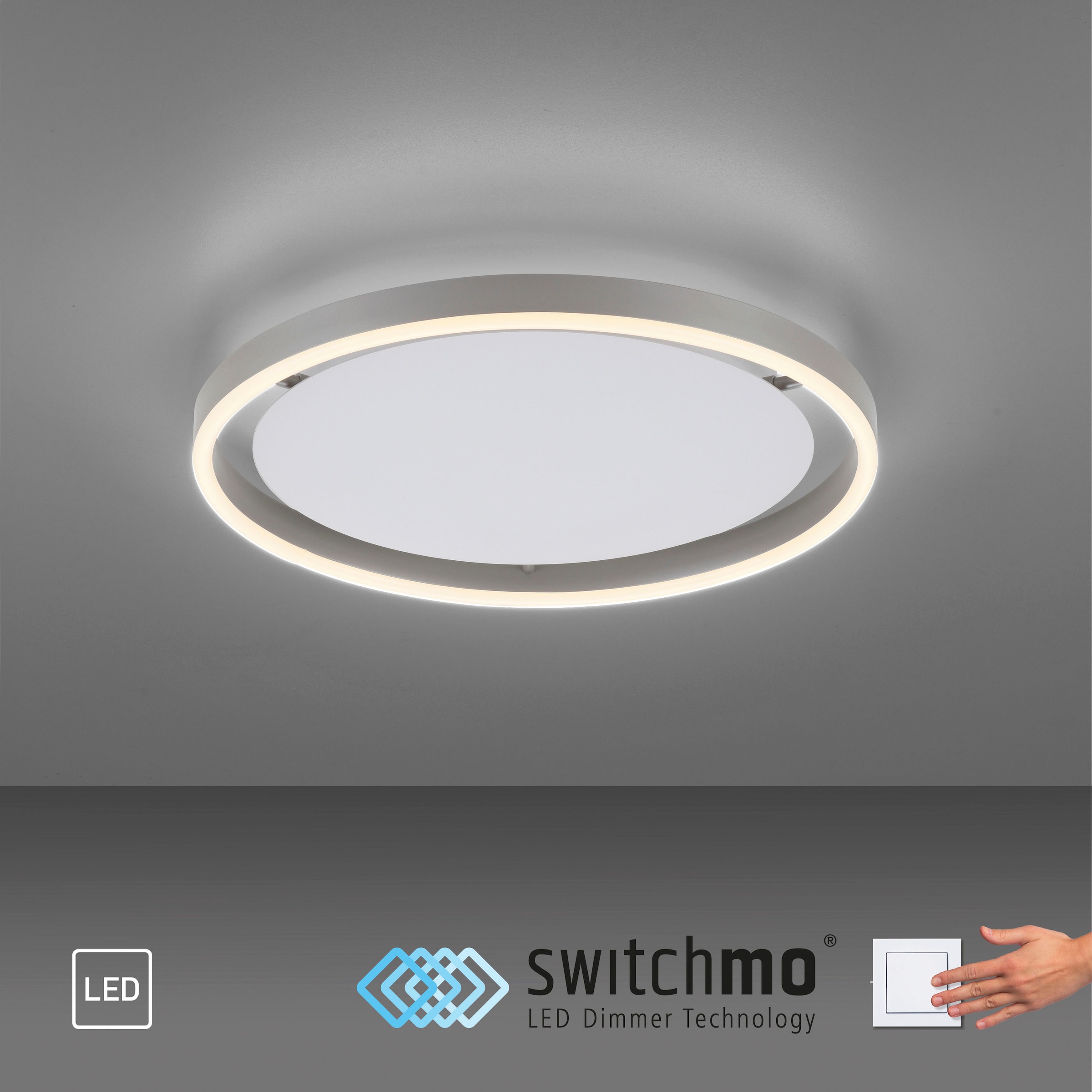 | Switchmo Deckenleuchte dimmbar, BAUR JUST LIGHT »RITUS«, flammig-flammig, LED, 1