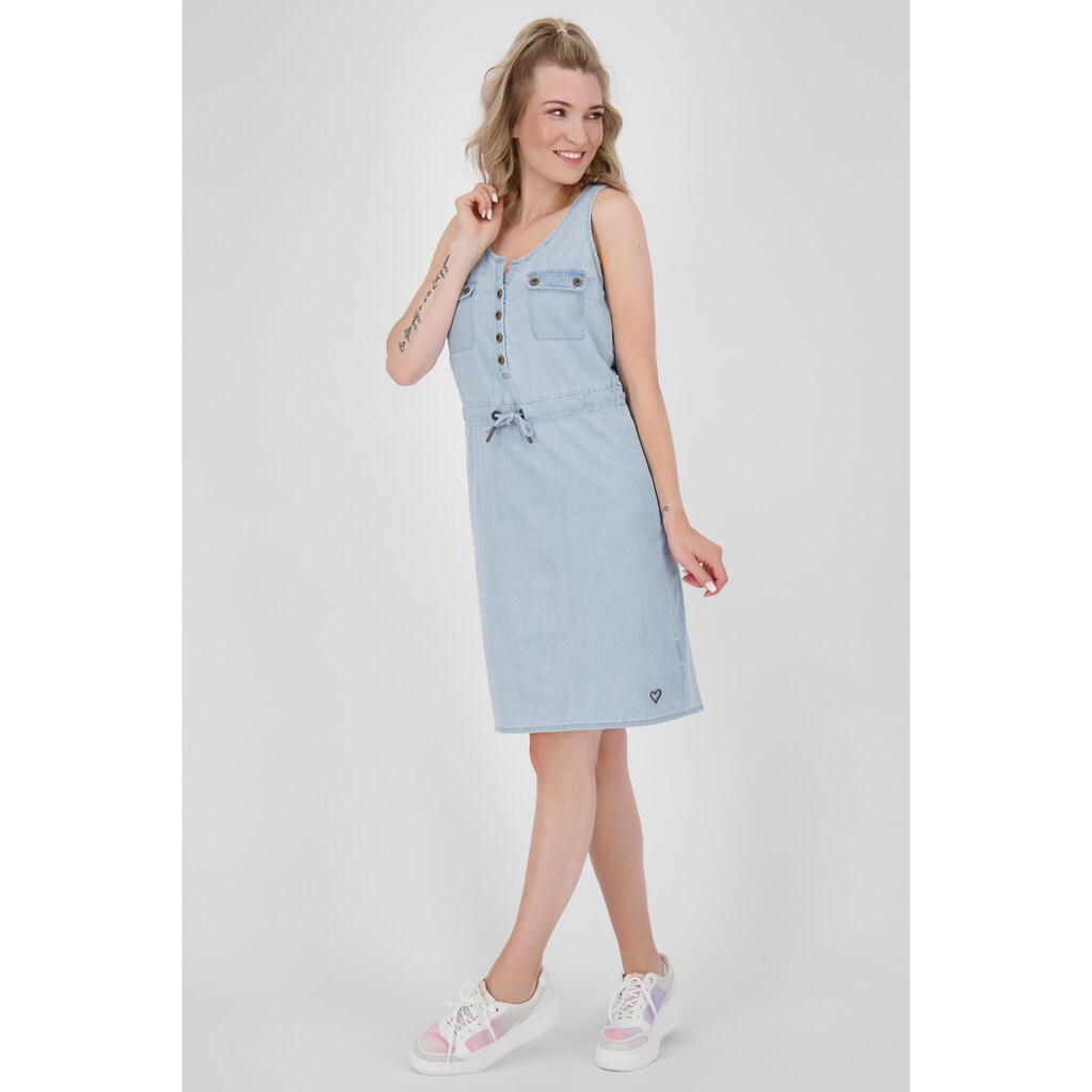 Alife & Kickin Sommerkleid »DorisAK DNM Dress Damen Sommerkleid, Jeanskleid, Kleid«