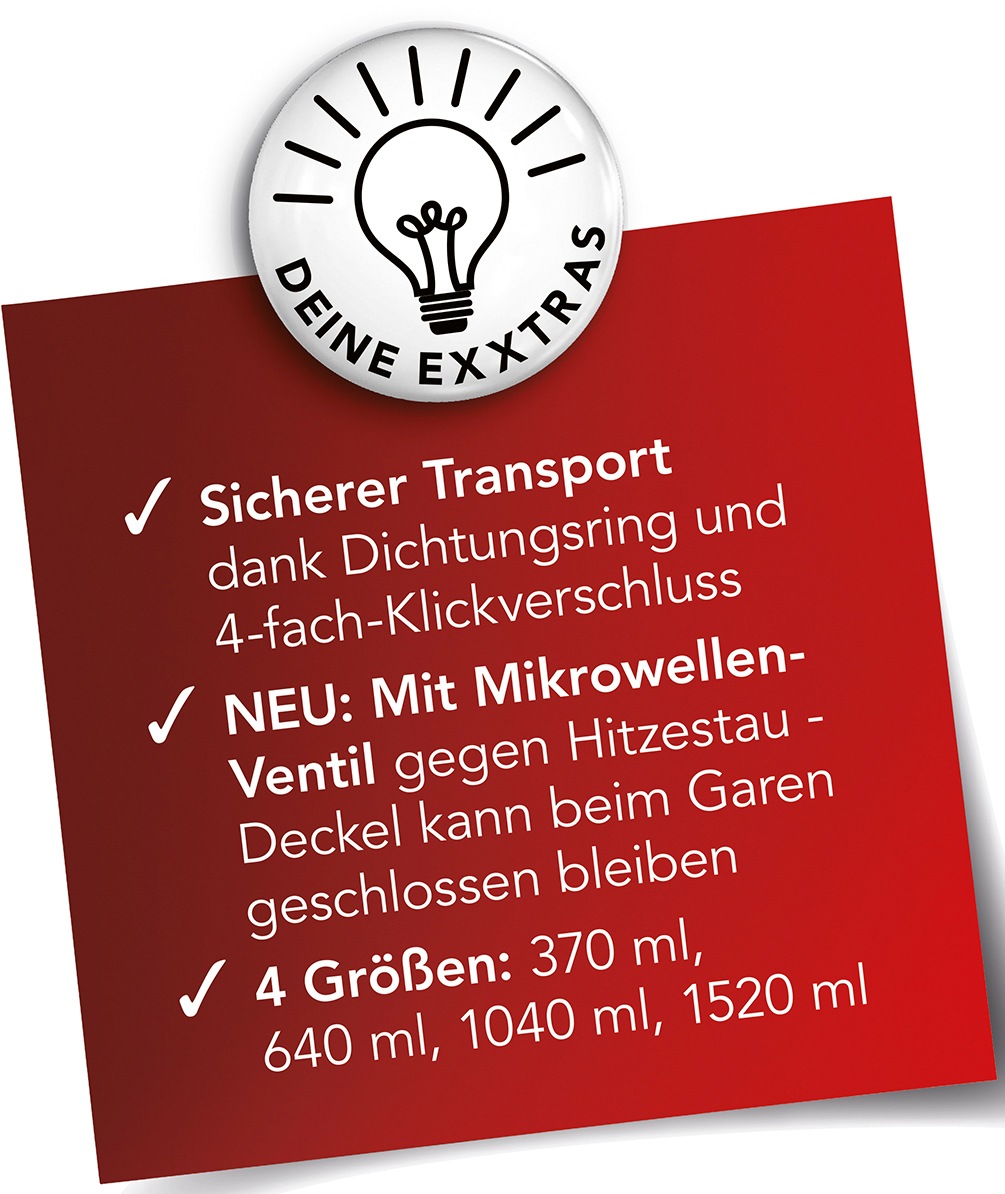 MAXXMEE Frischhaltedose, (Set, 8 tlg.)