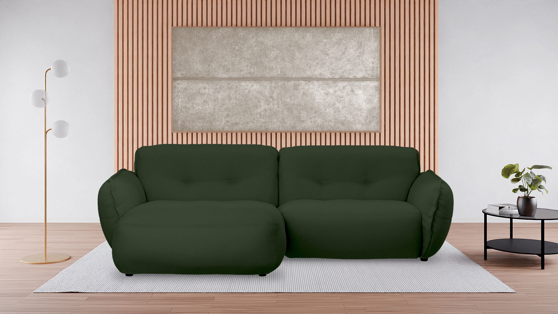 BETYPE Ecksofa "Be Fluffy Mega Sofa, bequem, viel Platz, Breite 289cm, L-Fo günstig online kaufen