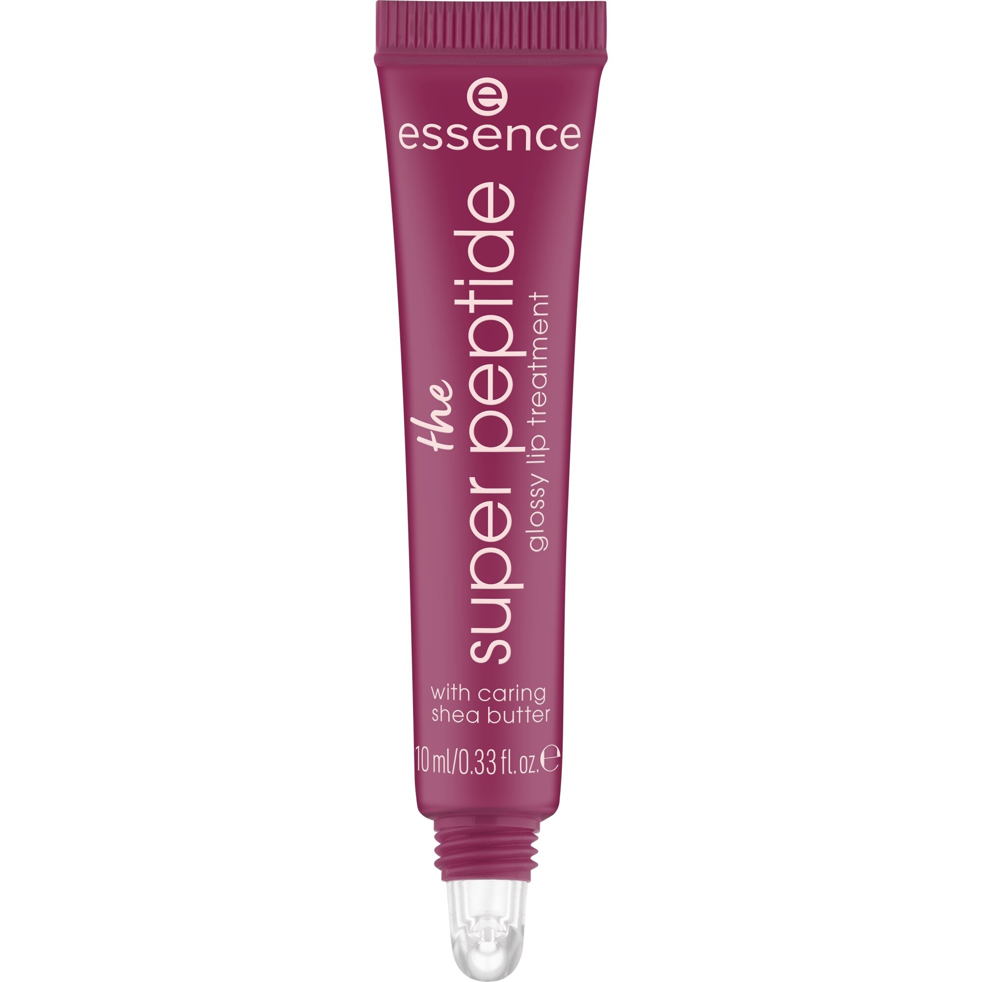 Essence Lipgloss »the super peptide glossy lip treatment«