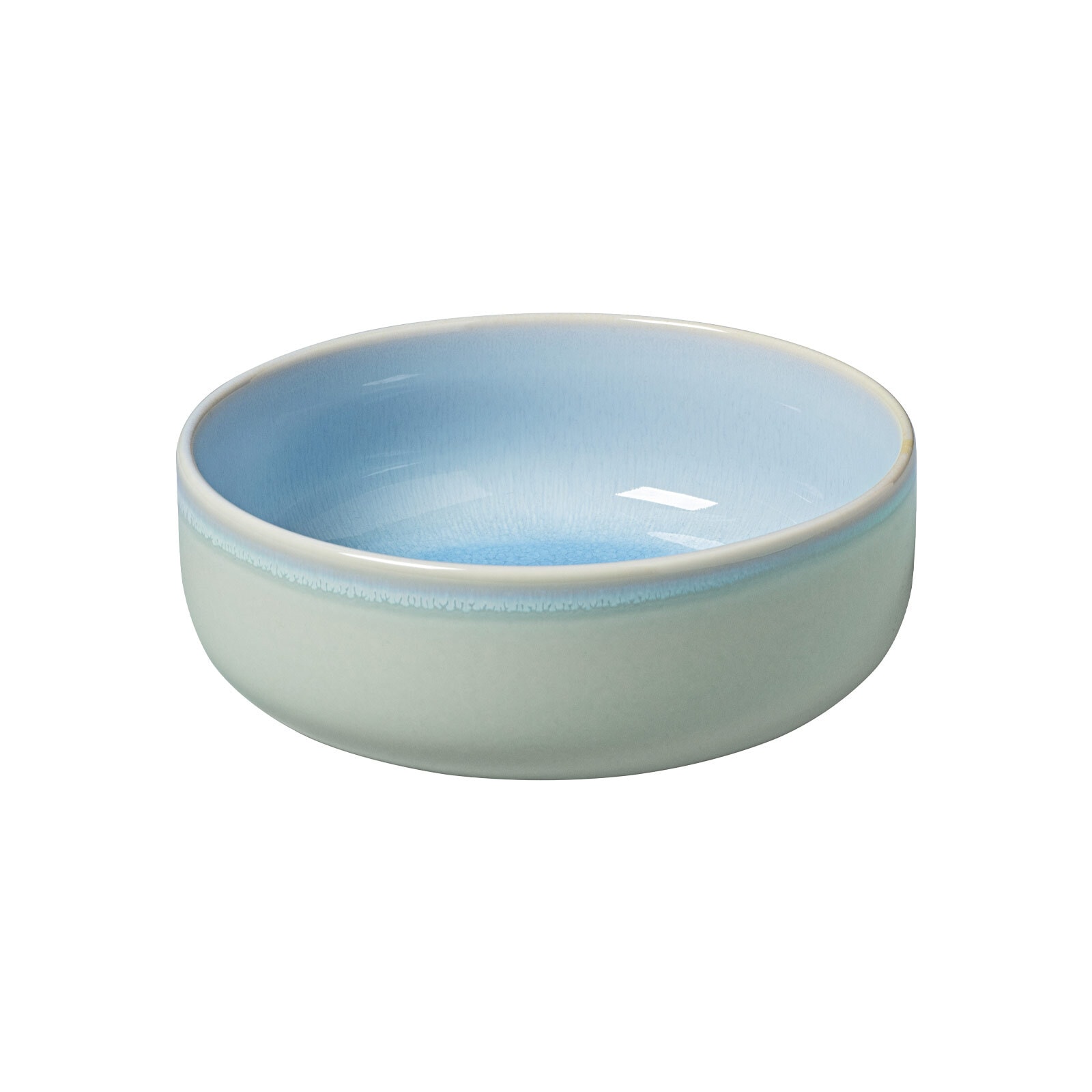 Schale "Müslischale Crafted Blueberry ø 15,8 cm", B/H/L: 15,8cm, blau, LIKE. BY VILLEROY & BOCH, Schüsseln