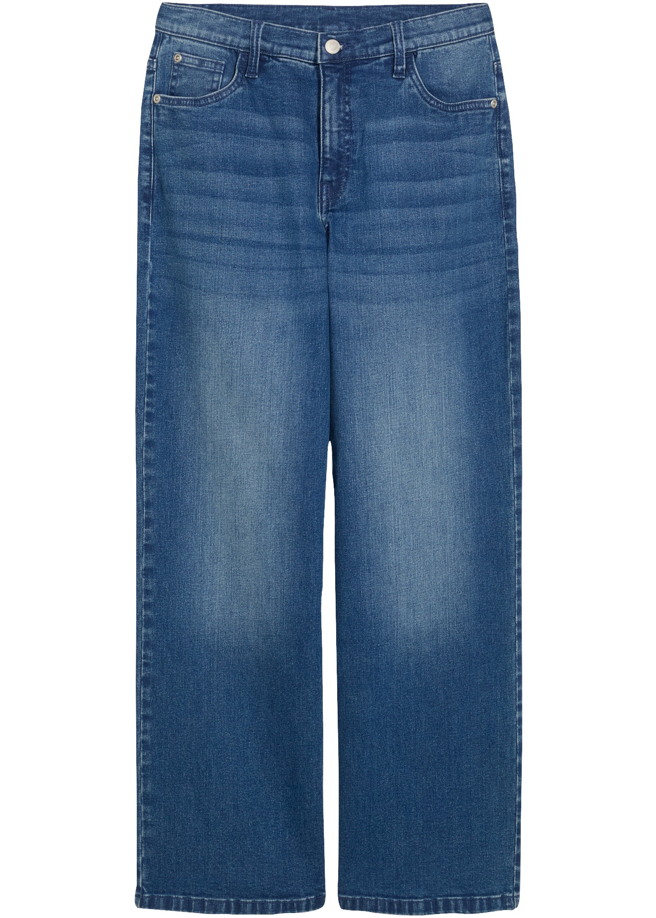 bonprix Loose-fit-Jeans für Kinder, aus robustem Denim, mit Baumwolle und Elasthan, Loose Fit
