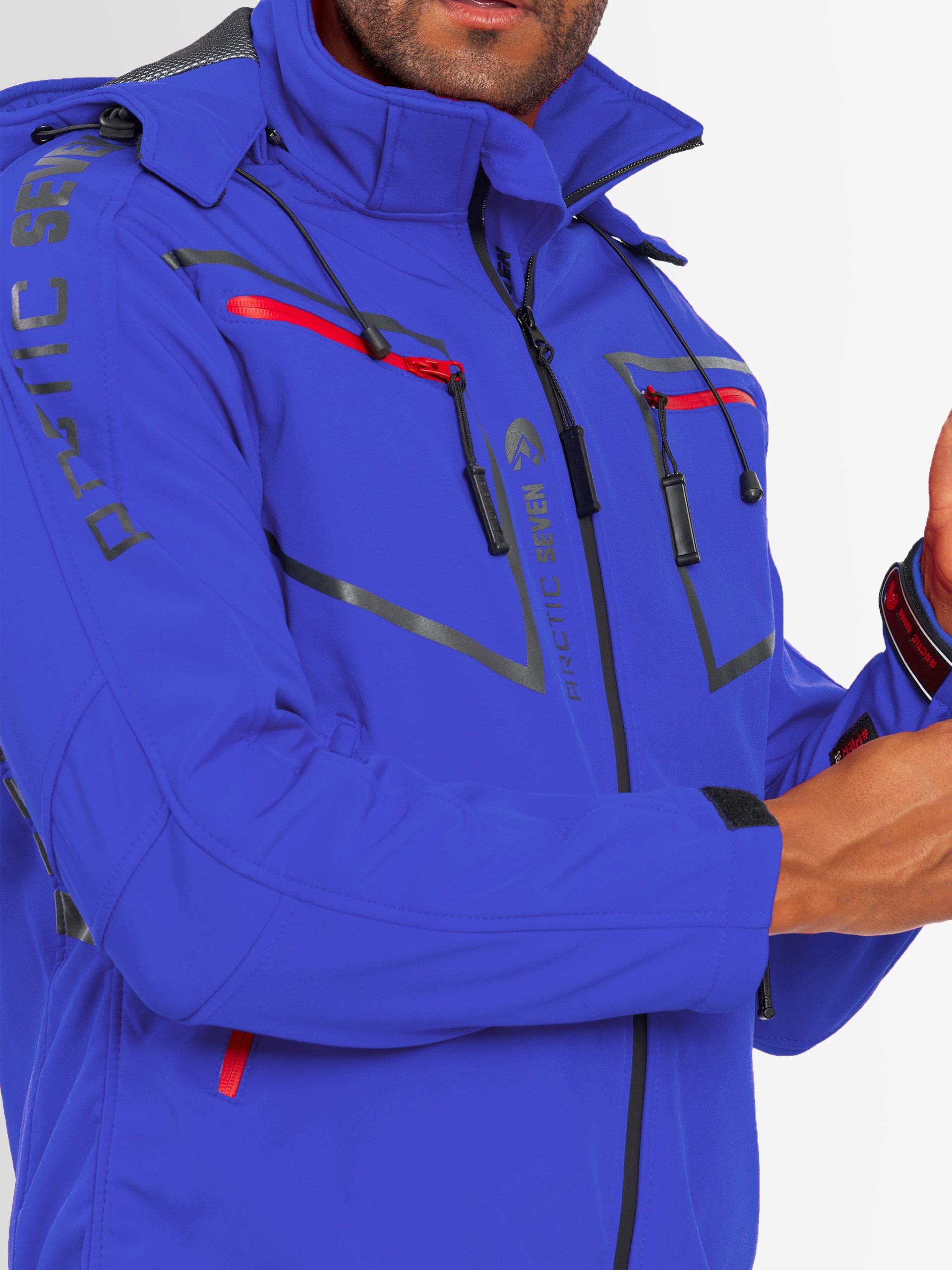 Arctic Seven ASPierr Softshell Jacket Blue 4XL 3