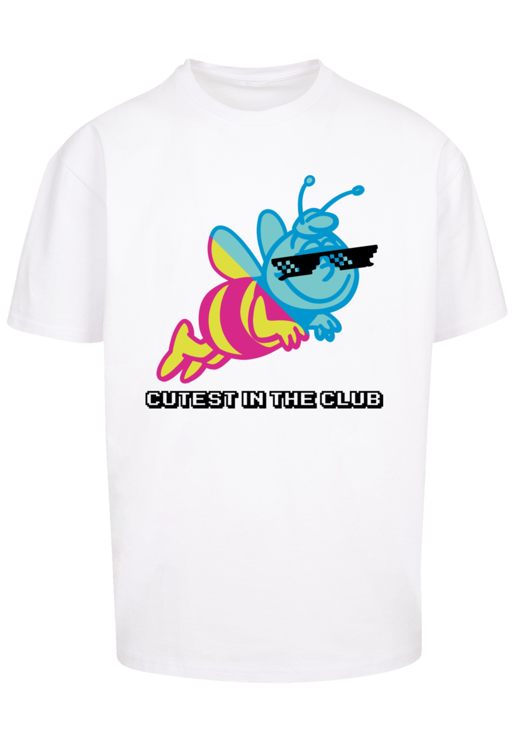 F4NT4STIC T-Shirt »Biene Maja Cutest In Club«, Nostalgie, Retro, Heroes of Childhood