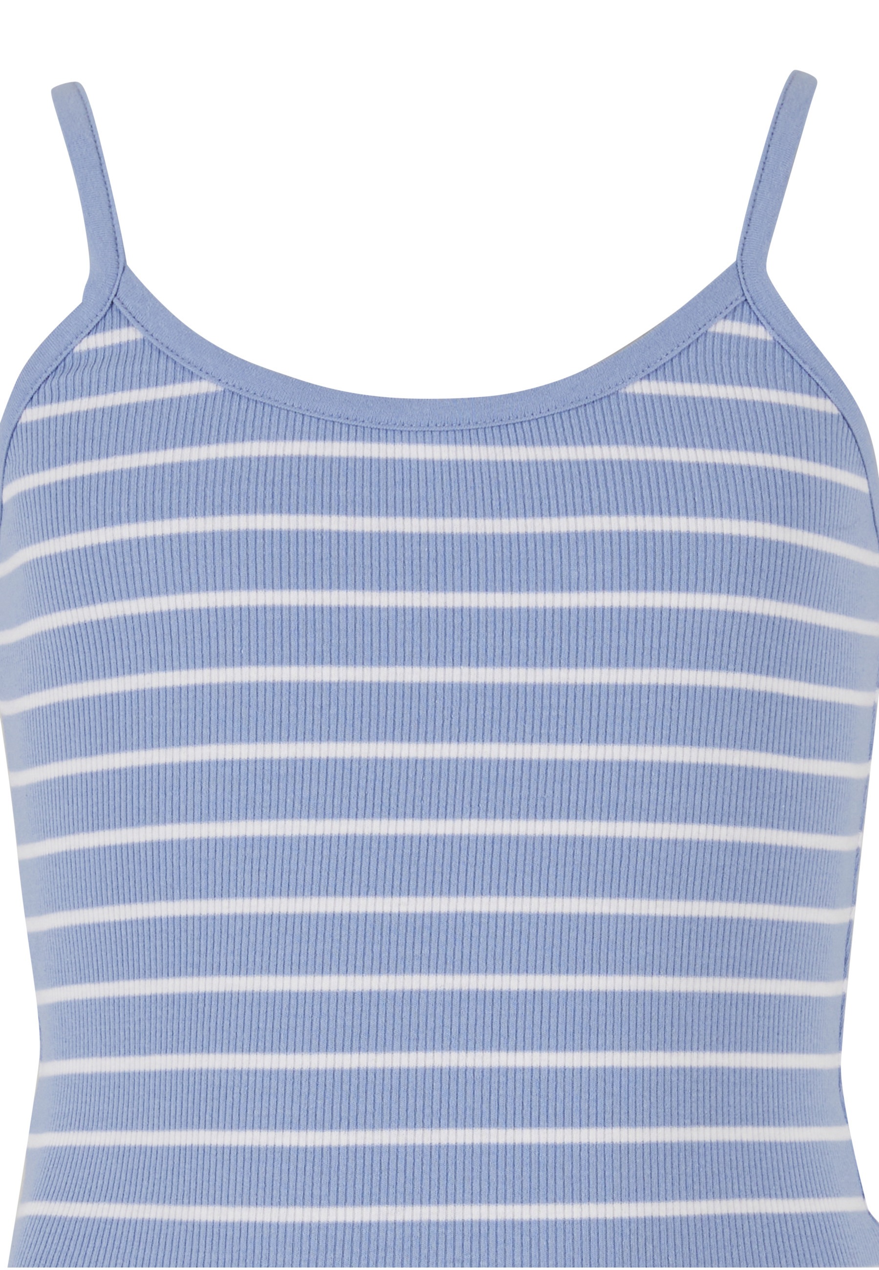 URBAN CLASSICS Muskelshirt »Urban Classics Girls Striped Rib Basic Top« 1 Stk.