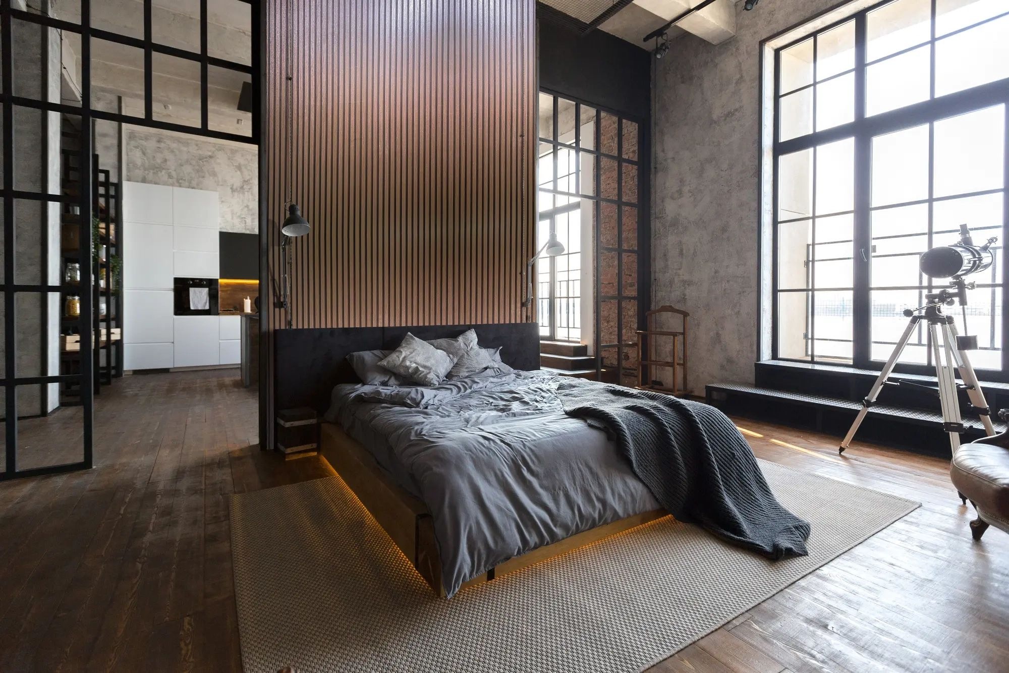 Marburg Vliestapete »Tapete Skandi Timber Wood«, uni, moderne Vliestapete für Wohnzimmer Schlafzimmer Küche