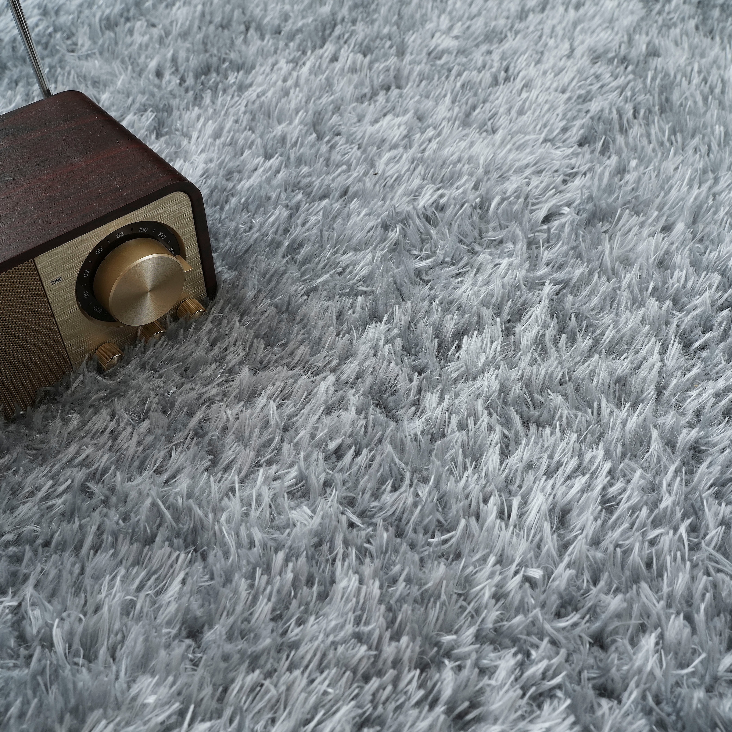 my home Hochflor-Teppich »Micro Shaggy«, rechteckig, 53 mm Höhe, weich, flauschig, Uni-Farben, Wohnzimmer, Schlafzimmer, Kinderzimmer