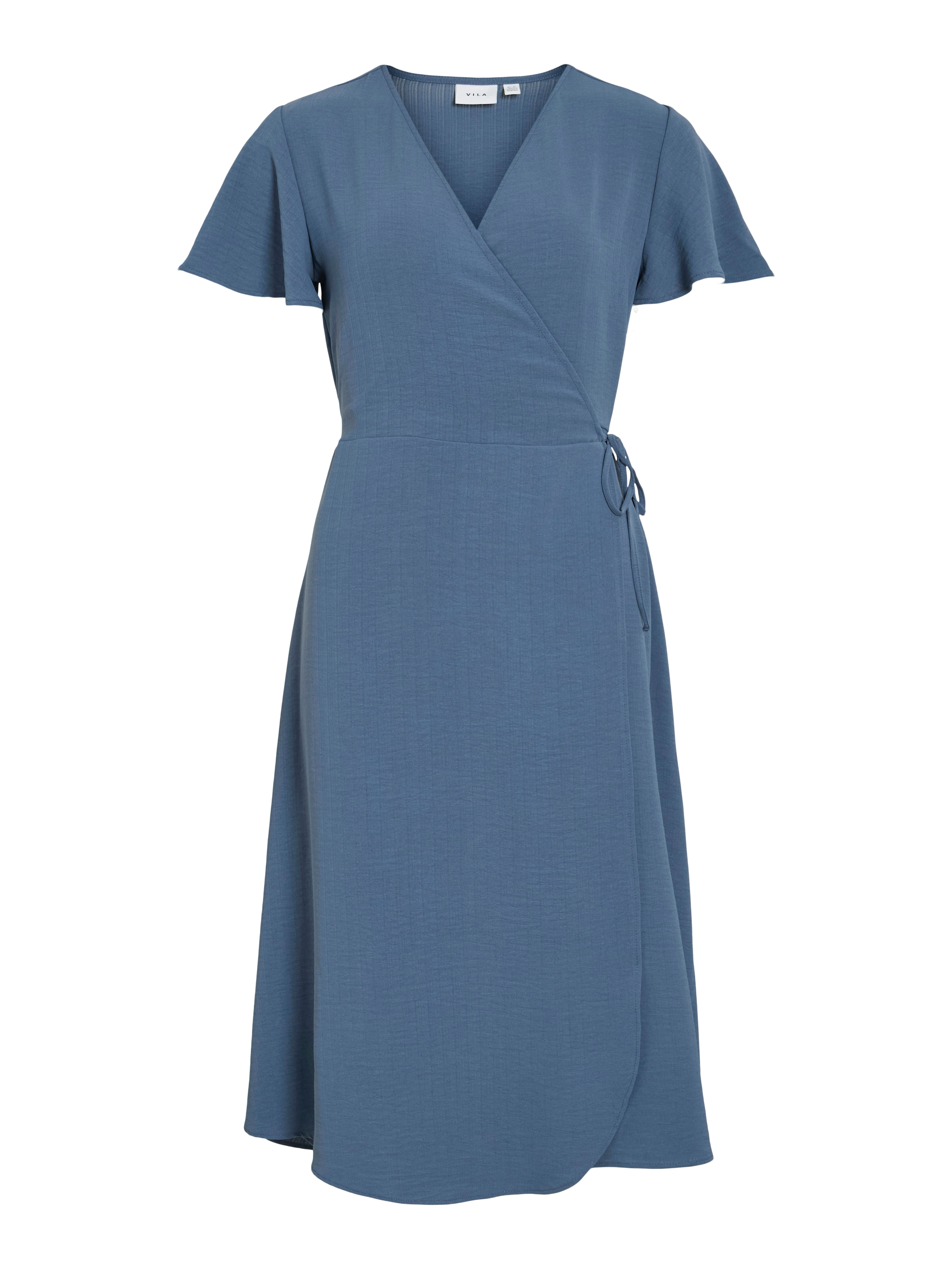Vila Wickelkleid »VILOVIE S/S WRAP MIDI DRESS - NOOS«