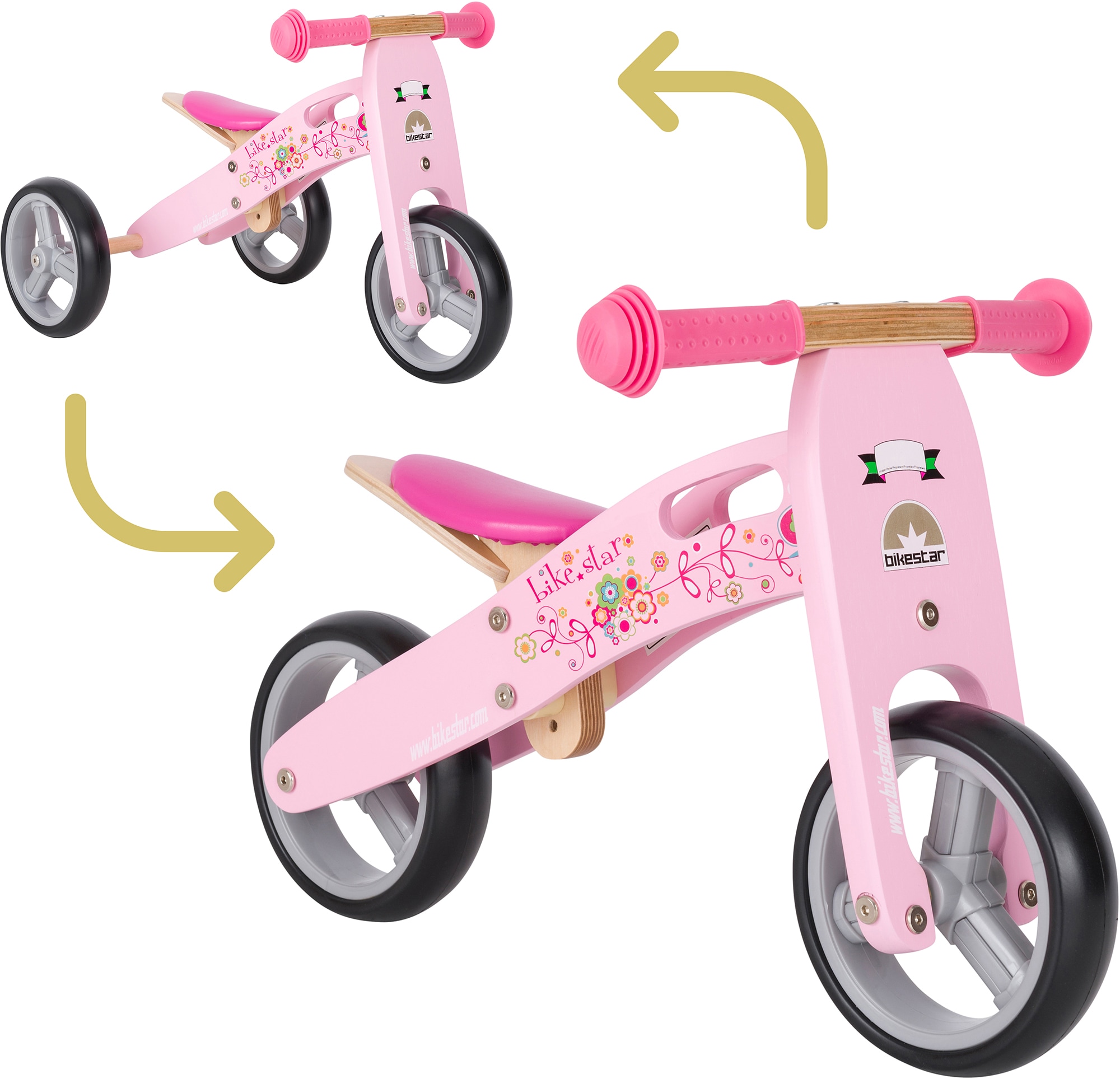Bikestar Laufrad »2-in-1«