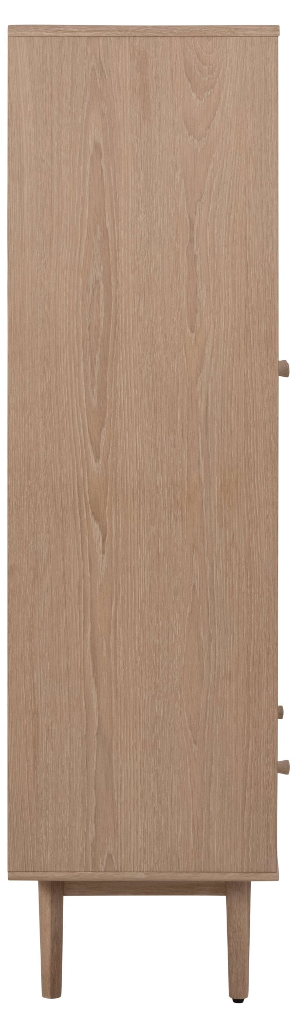 ACTONA GROUP Vitrine »Aston«, Schrank, 2 Glastüren, 2 Einlegeböden, 1 Schublade, Eiche Furnier