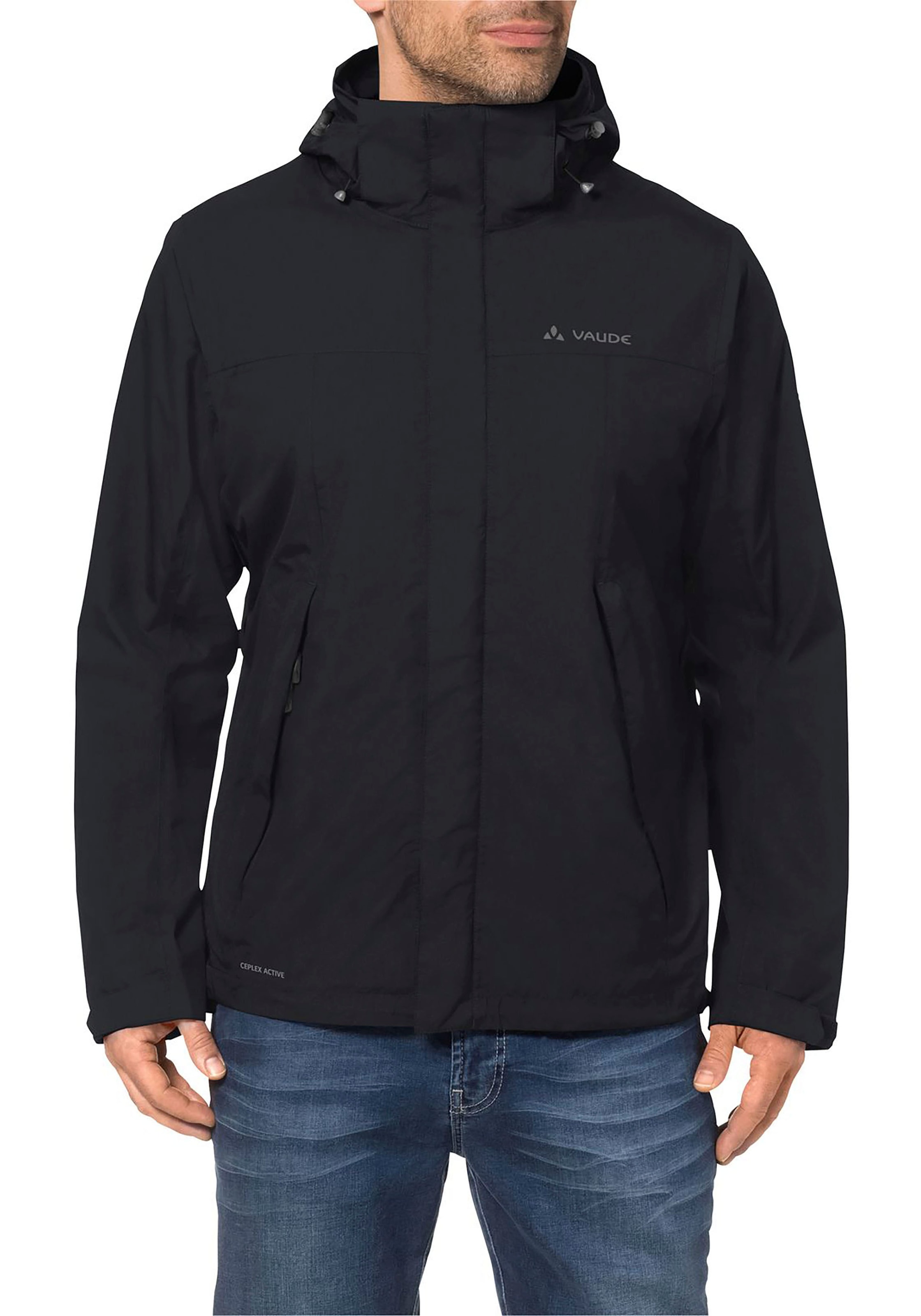 VAUDE Outdoorjacke "MENS ESCAPE LIGHT JACKET" 1 Stk. tlg. mit Kapuze günstig online kaufen