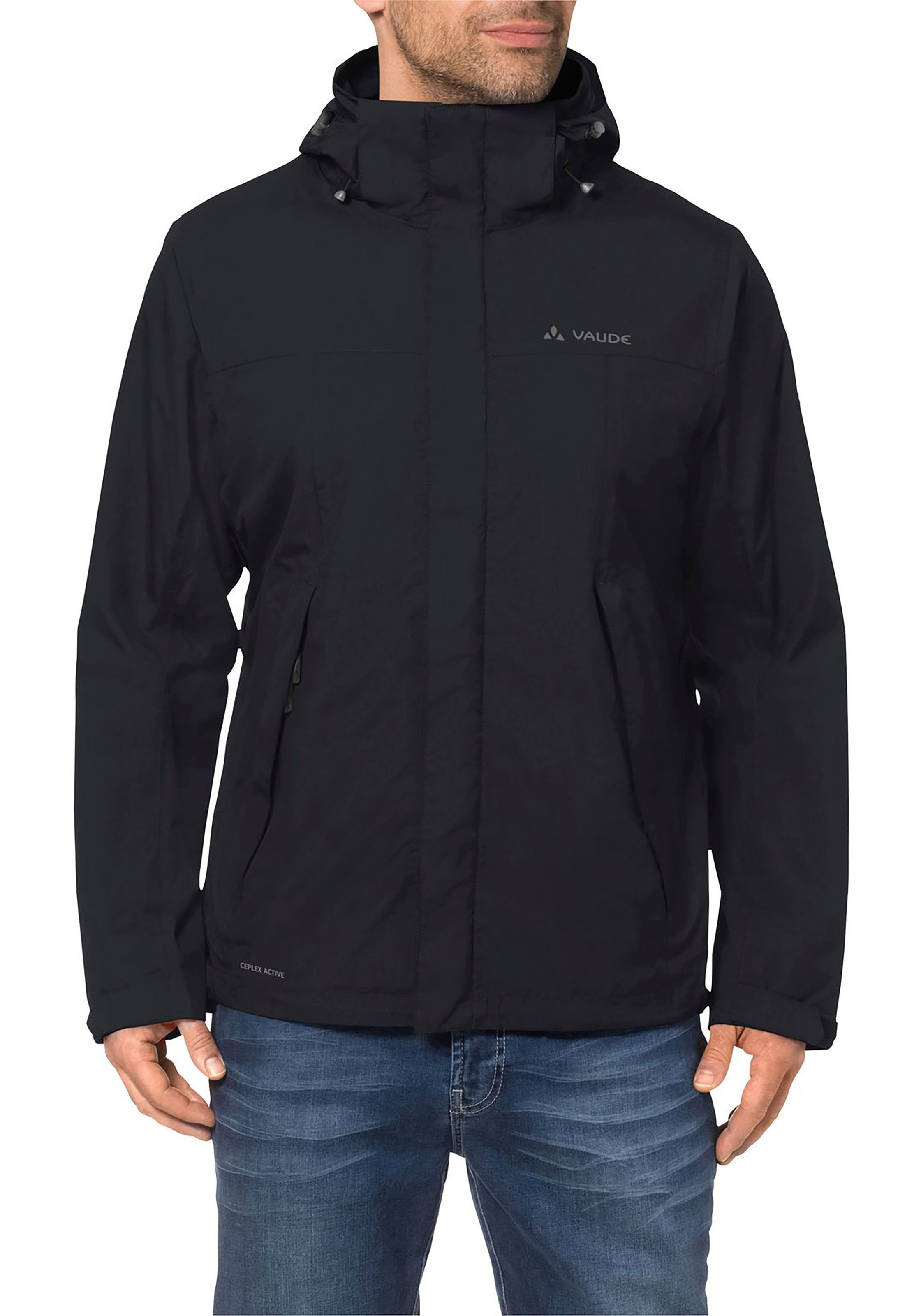 Vaude Veste de pluie légère Escape pour hommes noir   M 4