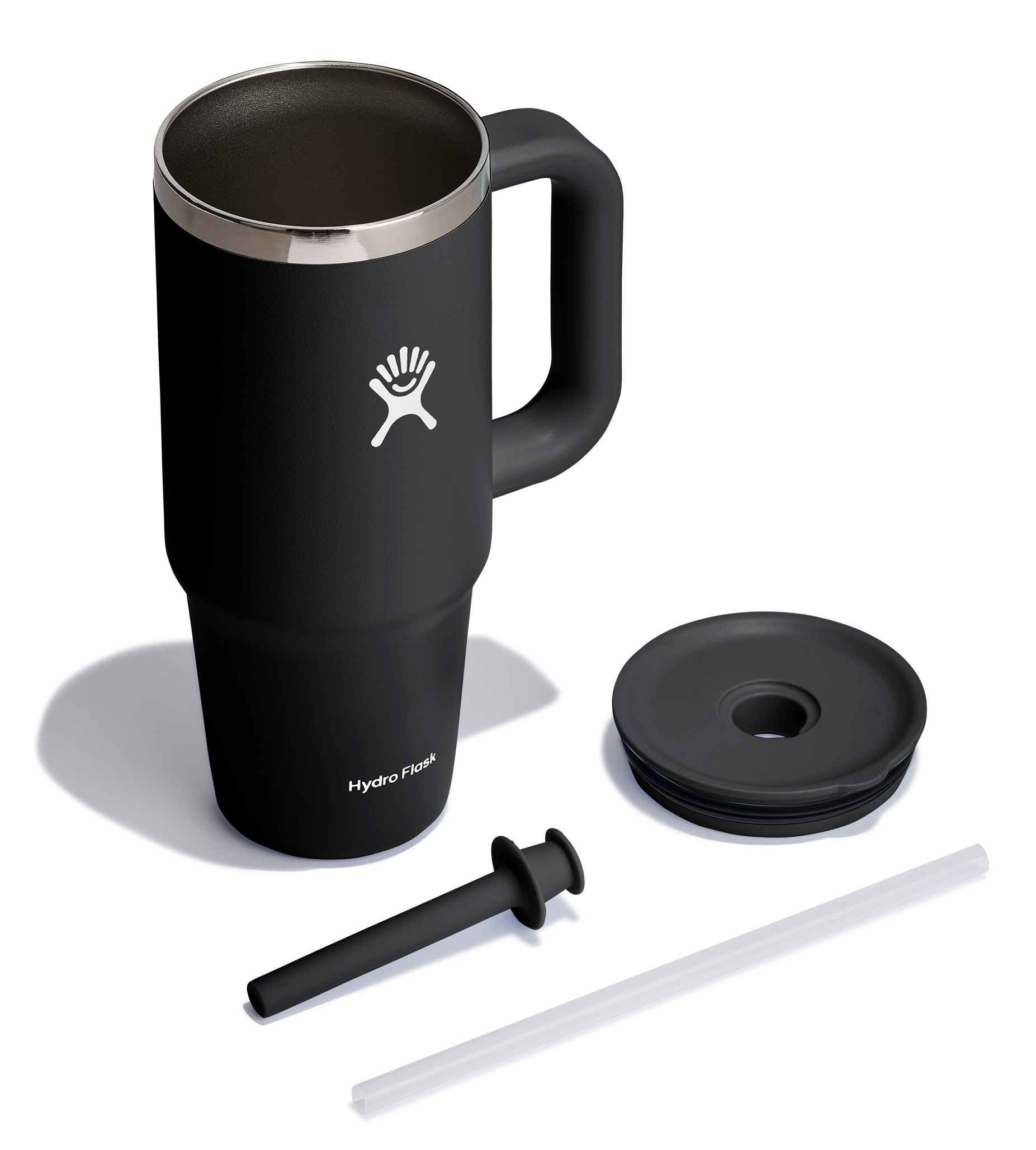 Hydro Flask Thermobecher »24 Oz All Around Travel Tumbler«, (1 tlg.), Hochwertiger 18/8 Edelstahl