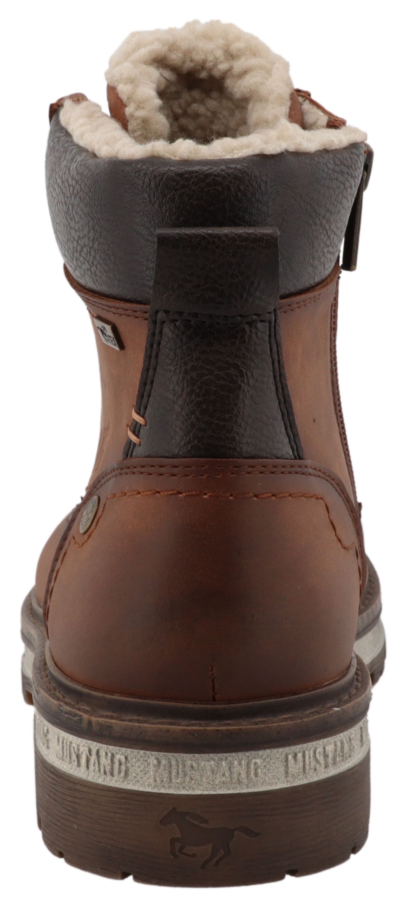 Mustang Shoes Winterboots »Merem«, Schnürstiefel, Winterstiefel mit TEX-Ausstattung