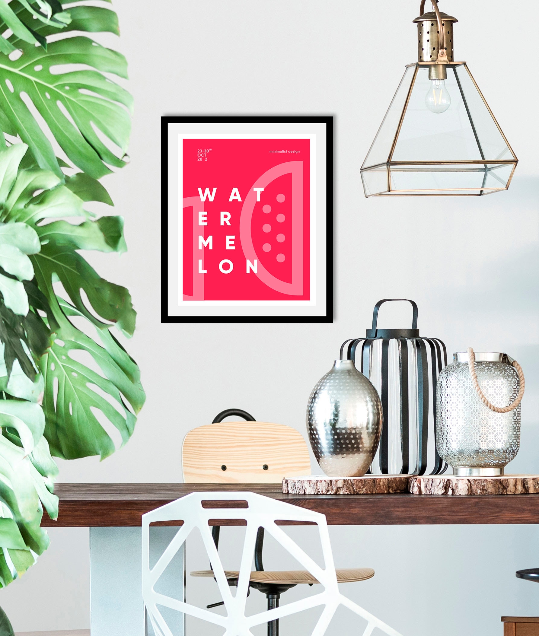 queence Bild "Watermelon", Obst-Obst Bilder-Essen-Lebensmittel-Art-Kunst-Sc günstig online kaufen