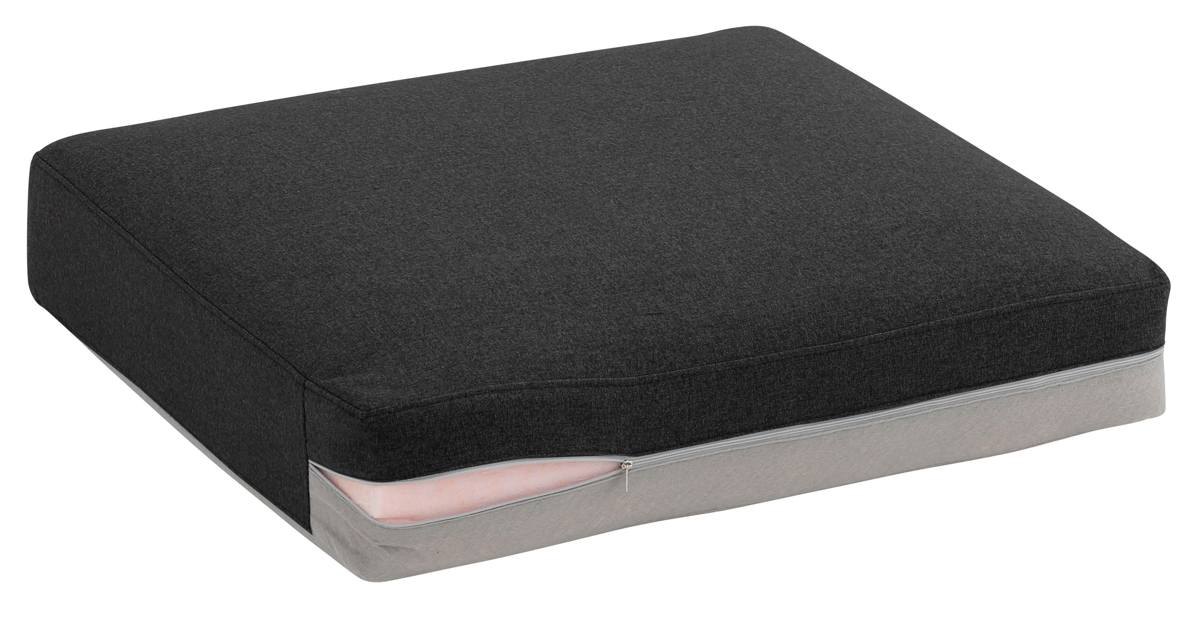 Home affaire Ecksofa »MARSEILLE (242/152cm),L-Form, Rec. rechts/links«, Massivholzbeine aus Eiche, in verschieden Bezügen und Farbvarianten