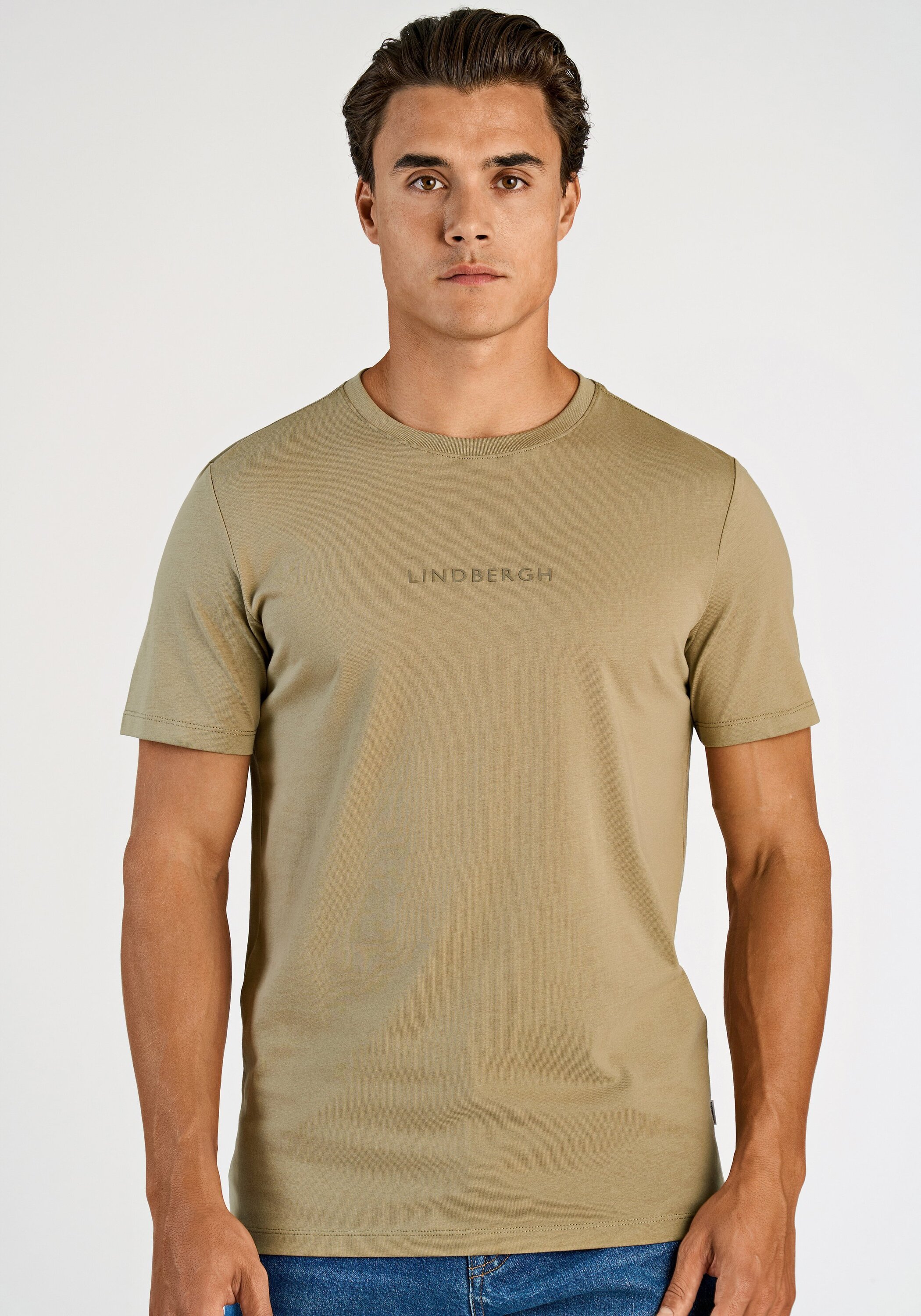 LINDBERGH Kurzarmshirt "T-Shirt (Kurzarm) Relaxed Fit"