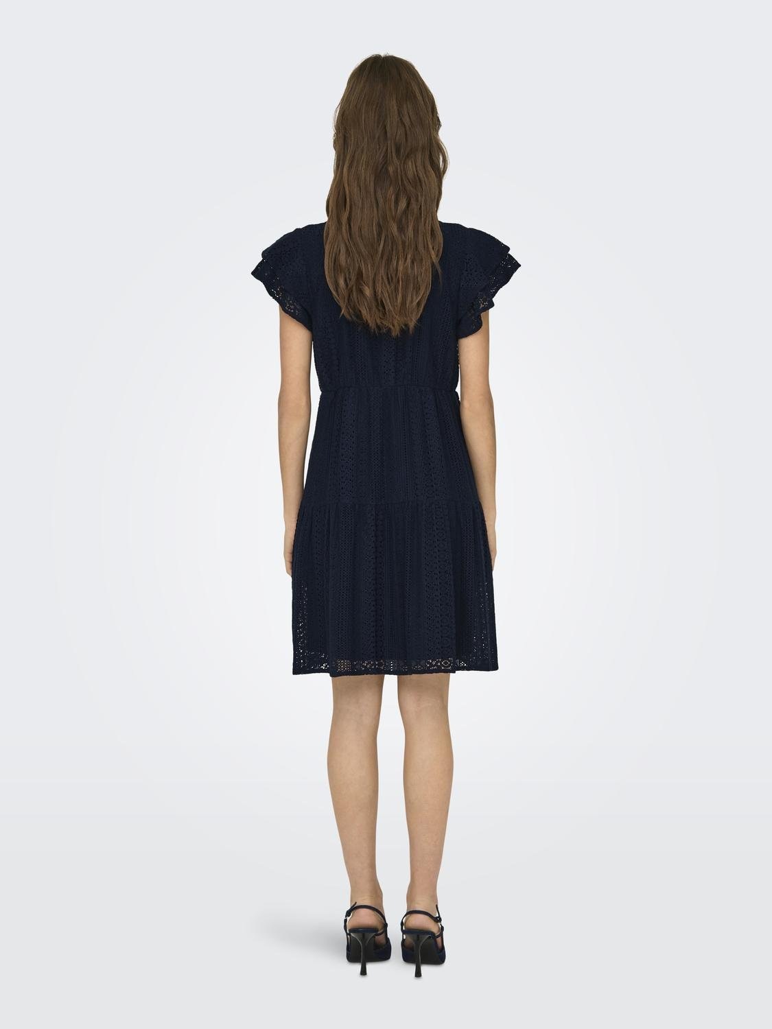 ONLY Minikleid ONLHELENA LACE CAPSL DRESS günstig online kaufen