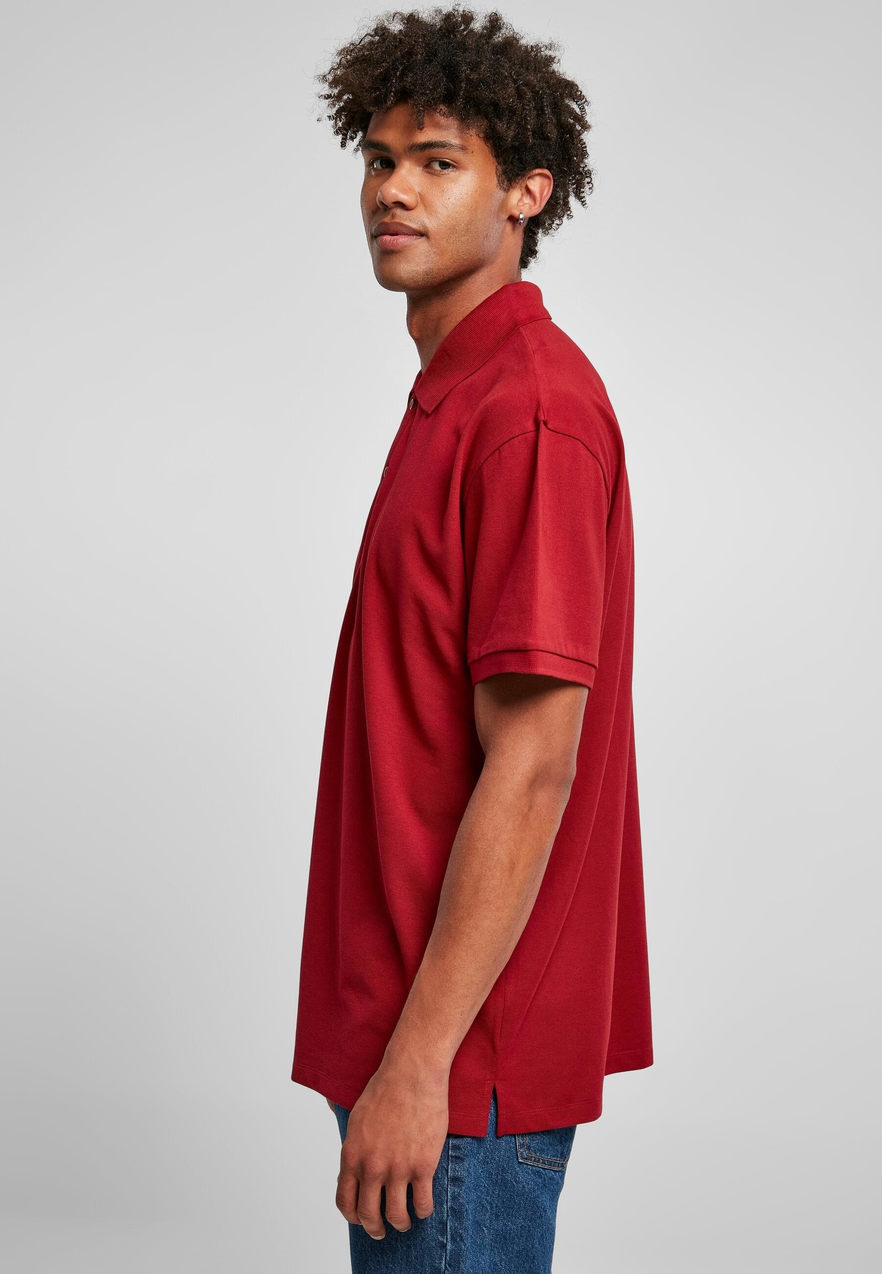 URBAN CLASSICS Poloshirt »Urban Classics Herren Oversized Polo«, (1 tlg.)