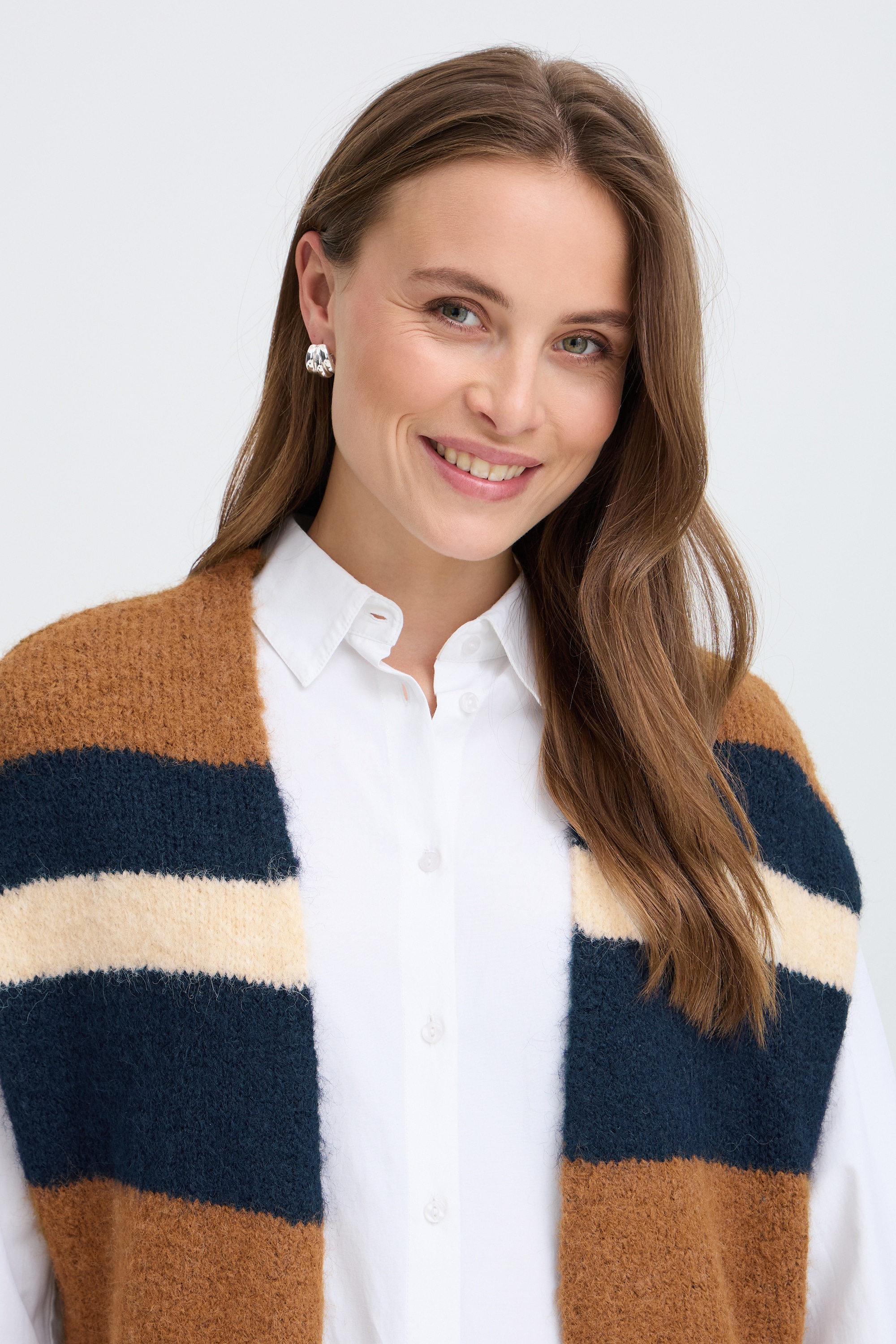 b.young Strickweste »Damen Ärmellose BYMILLERS«