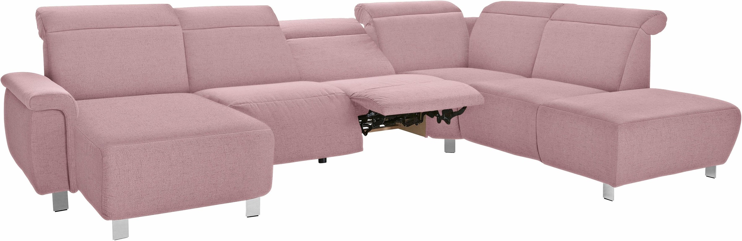 sit&more Wohnlandschaft »Township U-Form«, wahlweise mit elektrischer Wallfree-Funktion
