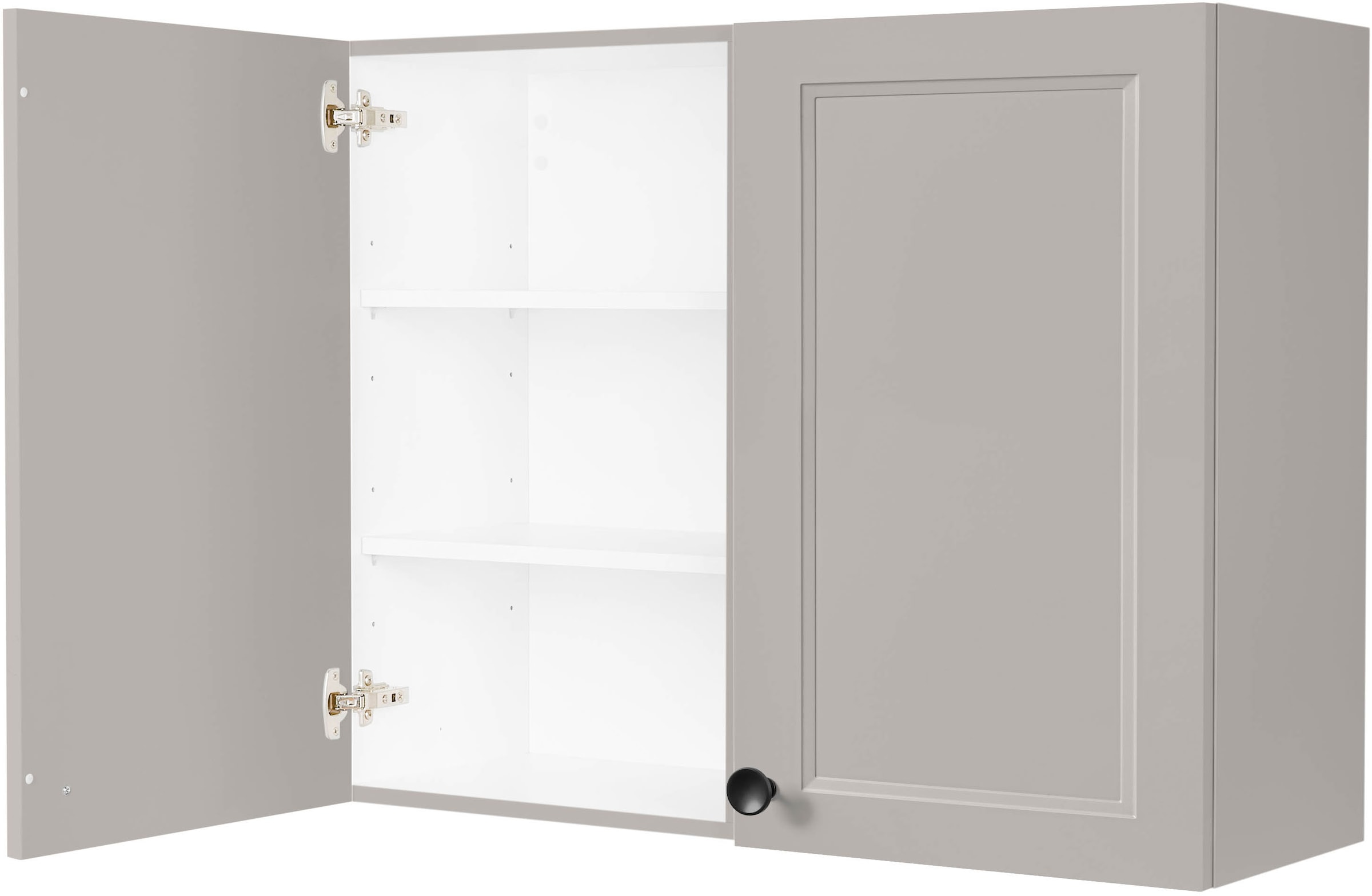 nobilia® Hängeschrank »"Cascada", vormontiert, mit zwei Einlegeböden,«, Breite 90 cm