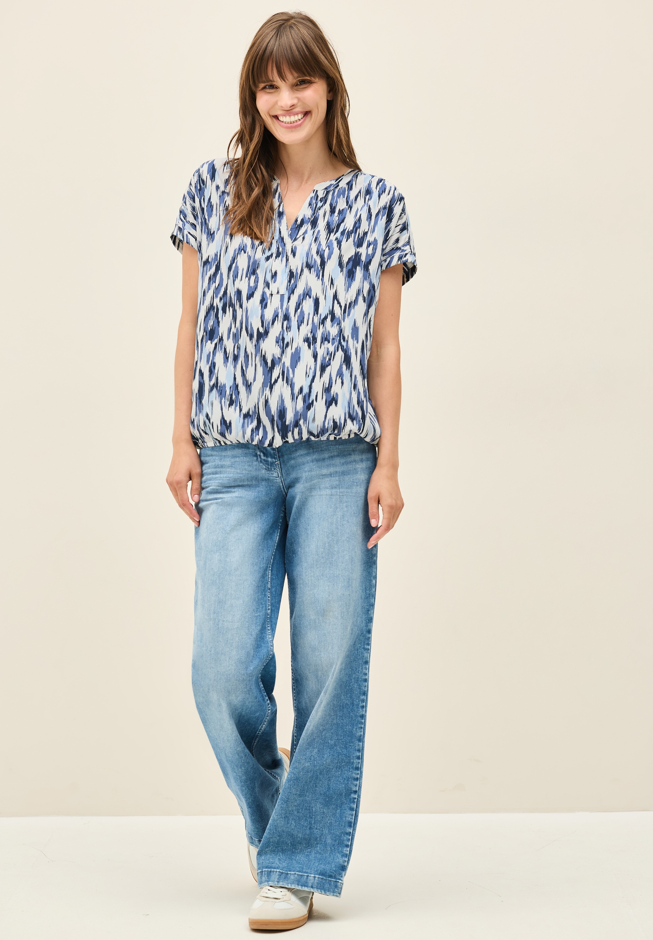 Cecil Shirtbluse, aus softer Viskose