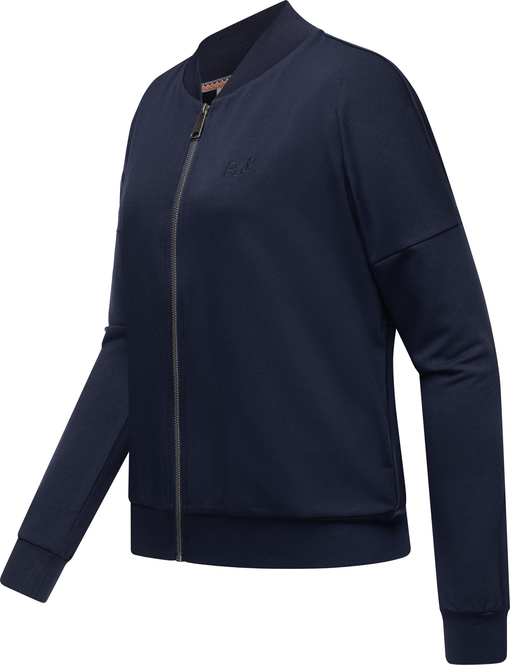 Ragwear Sweatjacke »Doron«, sportliche Damen Freizeitjacke