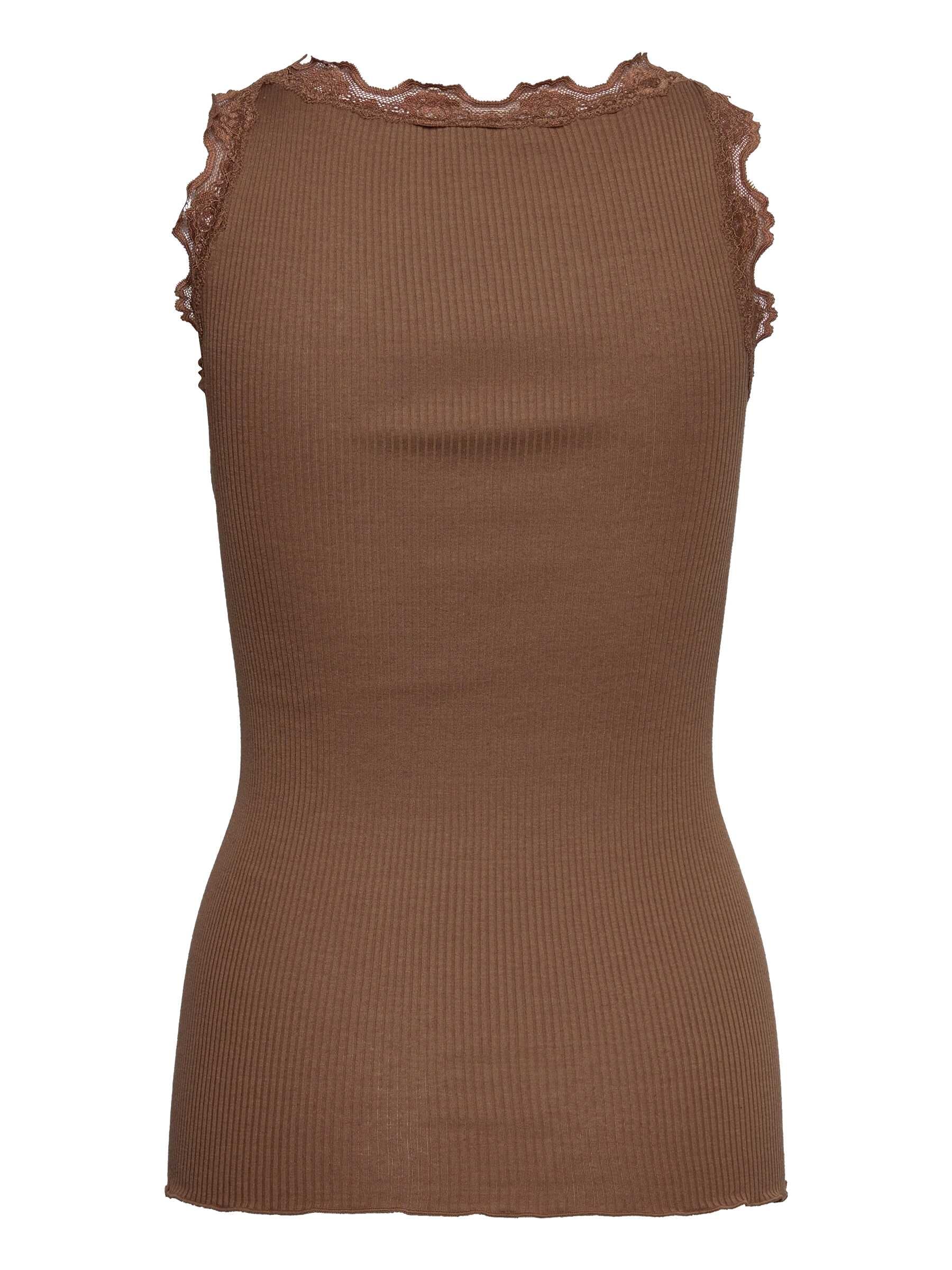 rosemunde Spitzentop »Babette Silk Top mit Seide« Vintage-Spitzenbesatz, mit Rundhalsausschnitt, hoher Seidenanteil