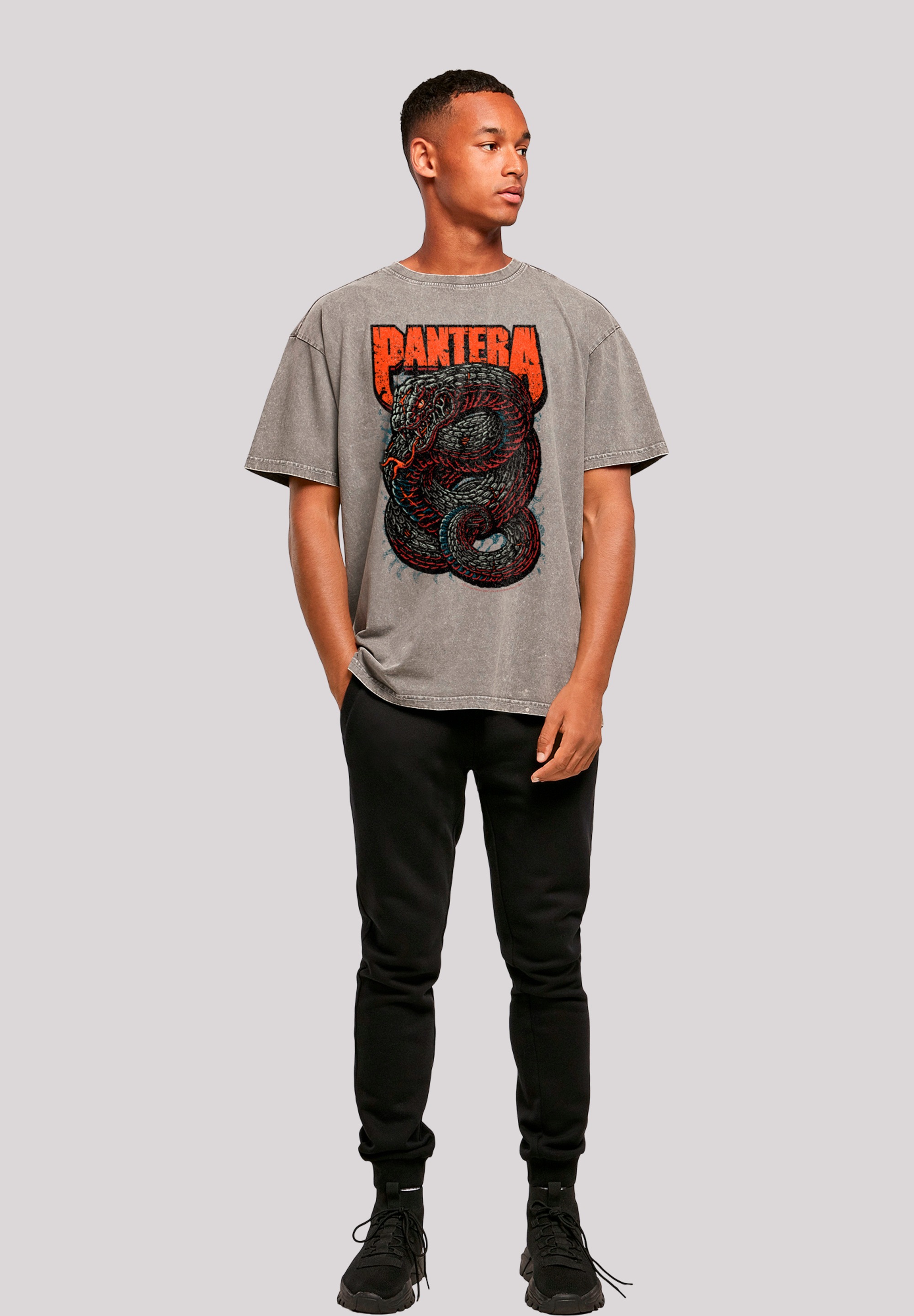 F4NT4STIC T-Shirt »Pantera Venomous Snake«, Premium Qualität
