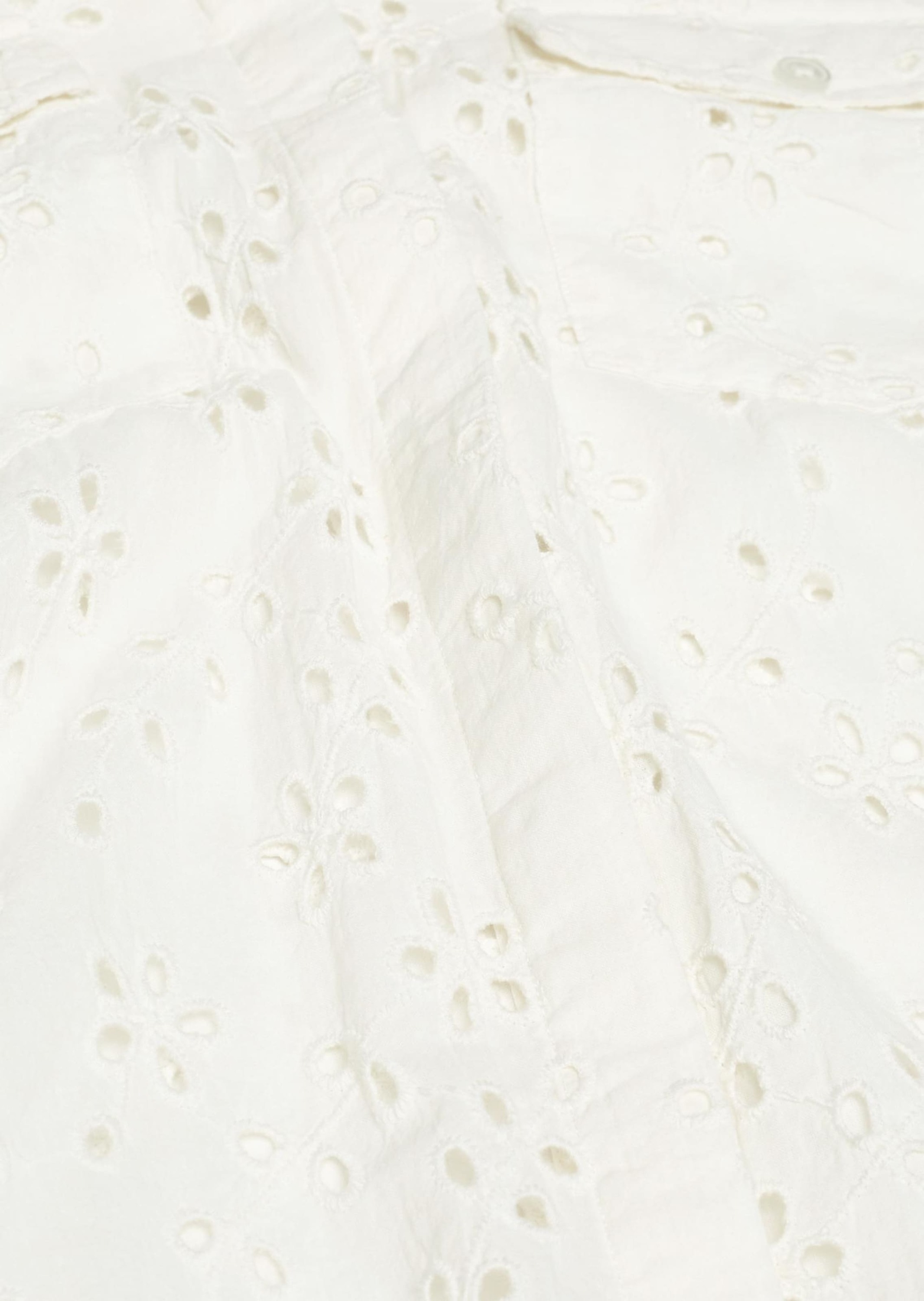 GOLDNER Langarmbluse »Leichte Blusenjacke aus Baumwolle«