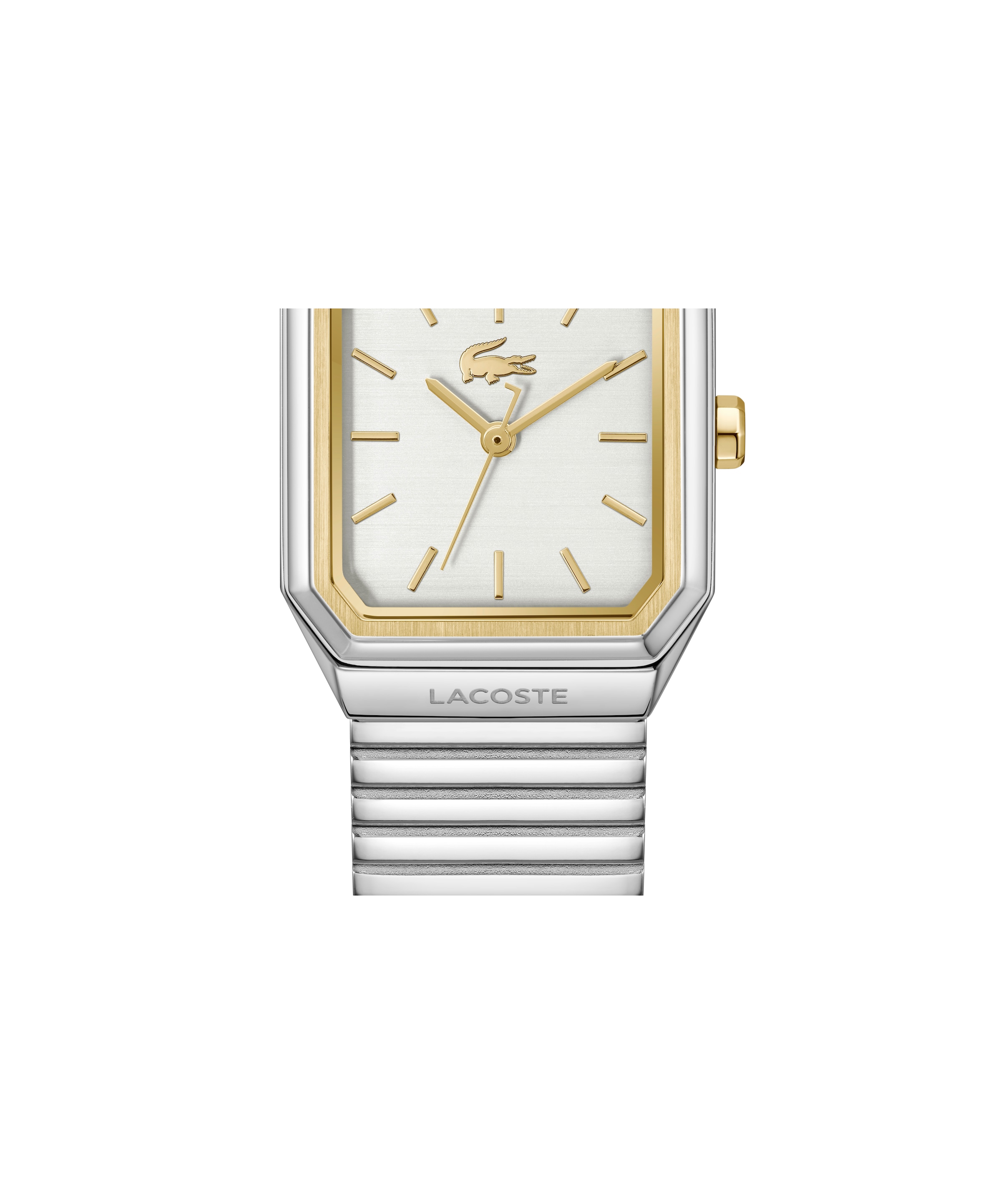 Lacoste Quarzuhr »RENE« Armbanduhr, Damenuhr, Edelstahlarmband, analog