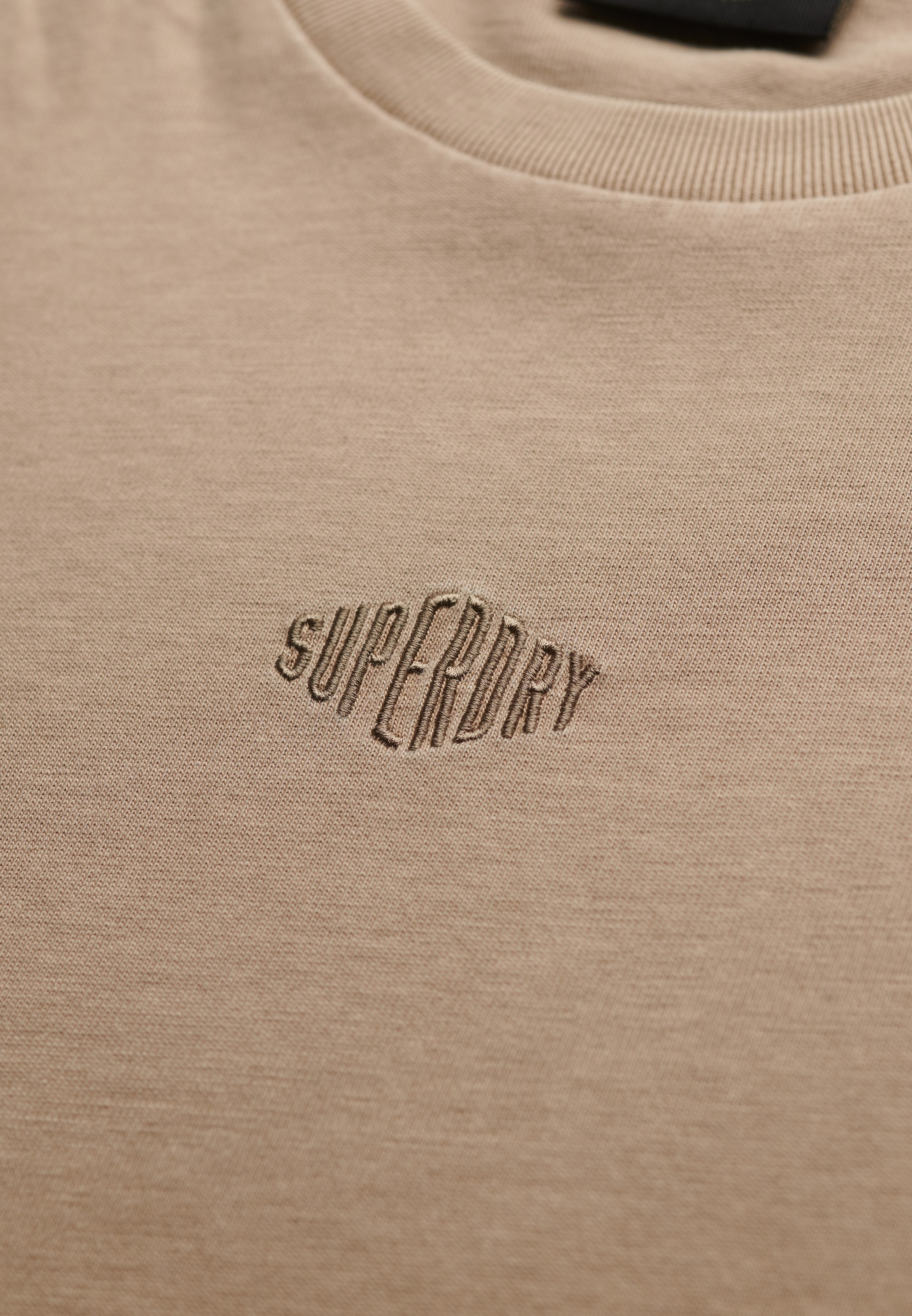 Superdry Rundhalsshirt »MICRO LOGO TSHIRT« mit Micro-Marken-Logo