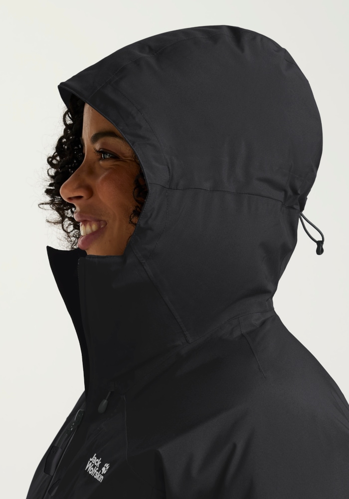 Jack Wolfskin Daunenjacke »ICECAPE 2L DOWN INS JKT W RDS« mit Kapuze Daunenjacke, wasserdicht, winddicht, warm