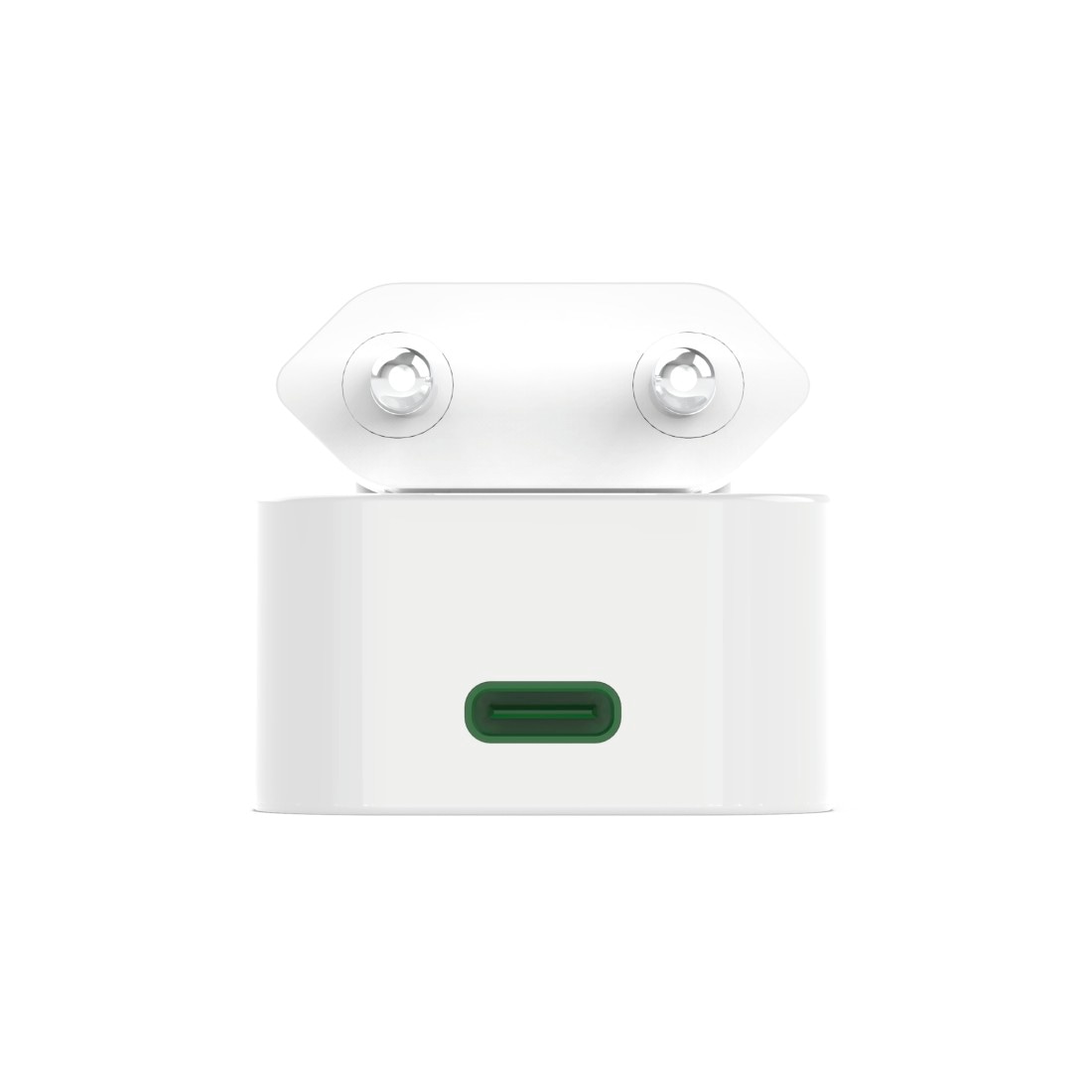 Hama Schnelllade-Gerät »faltbares Mini-Schnellladegerät, 30 Watt, GaN, USB-C, weiß« 1xUSB-C, Power Delivery, Fast Charge, GaN-Technologie, Eurostecker