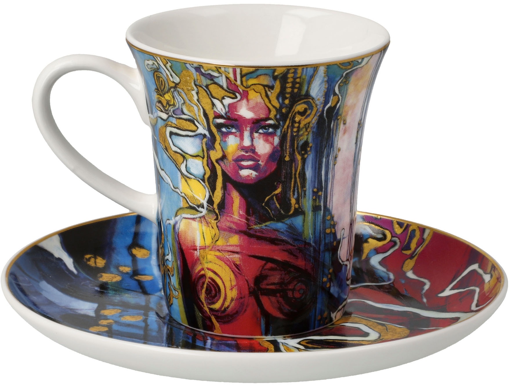 Thumbnail - Goebel Tasse "Espressotasse Lana Frey -Freya"