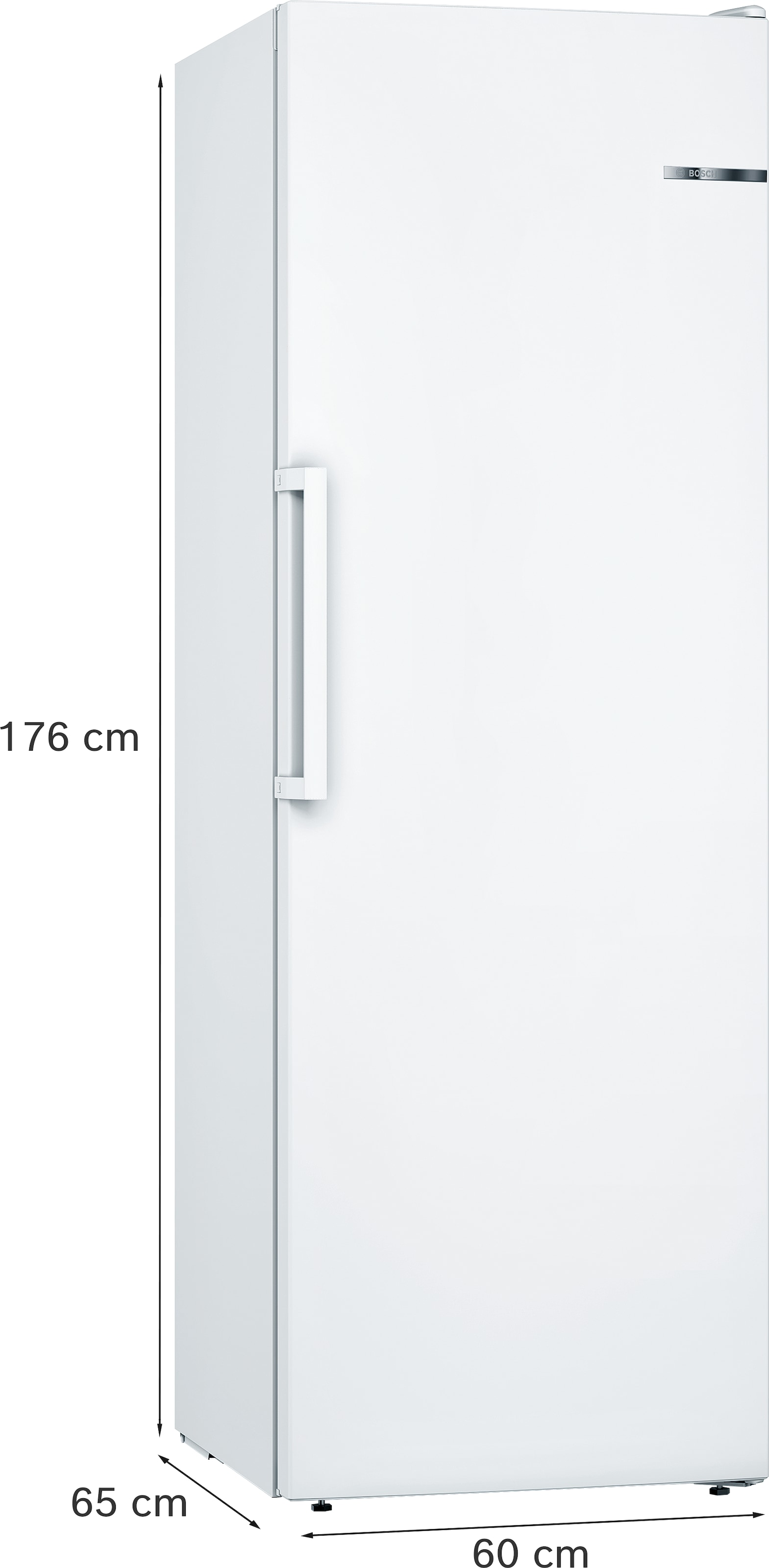 BOSCH Gefrierschrank Serie 4 »GSN33FWEV«, 176 cm hoch, 60 cm breit