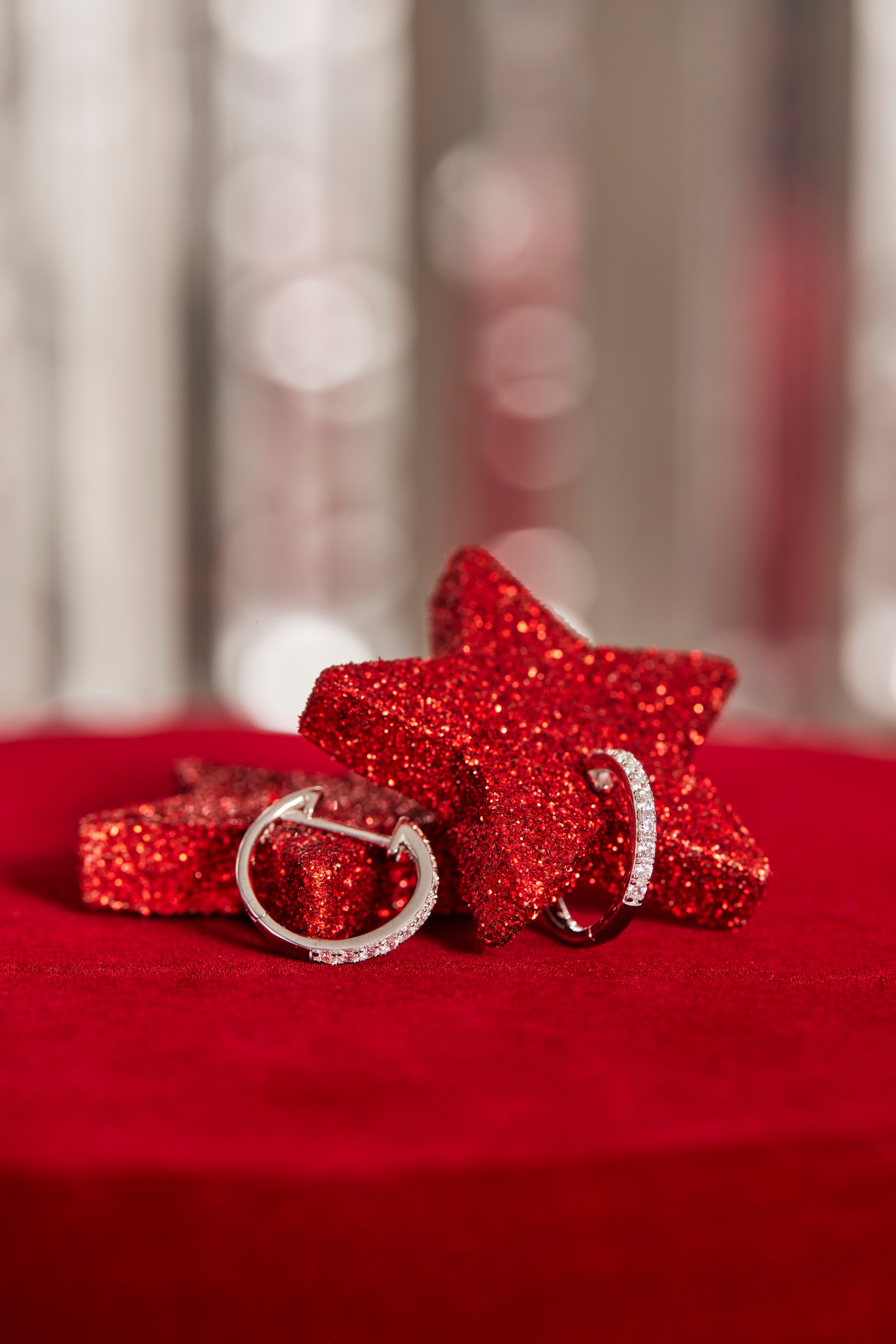 Bruno Banani Paar Creolen »Schmuck Geschenk Silber 925 Ohrschmuck Ohrringe«, mit Zirkonia (synth.)