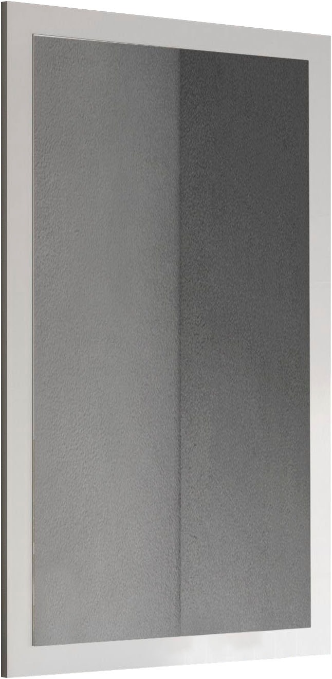 Thumbnail - INOSIGN Garderobenspiegel "Breite x Höhe: 110 x 68 cm, mit Rahmen Weiss Hochglanz Lack" passend zur Garderobe Smile + Ha...