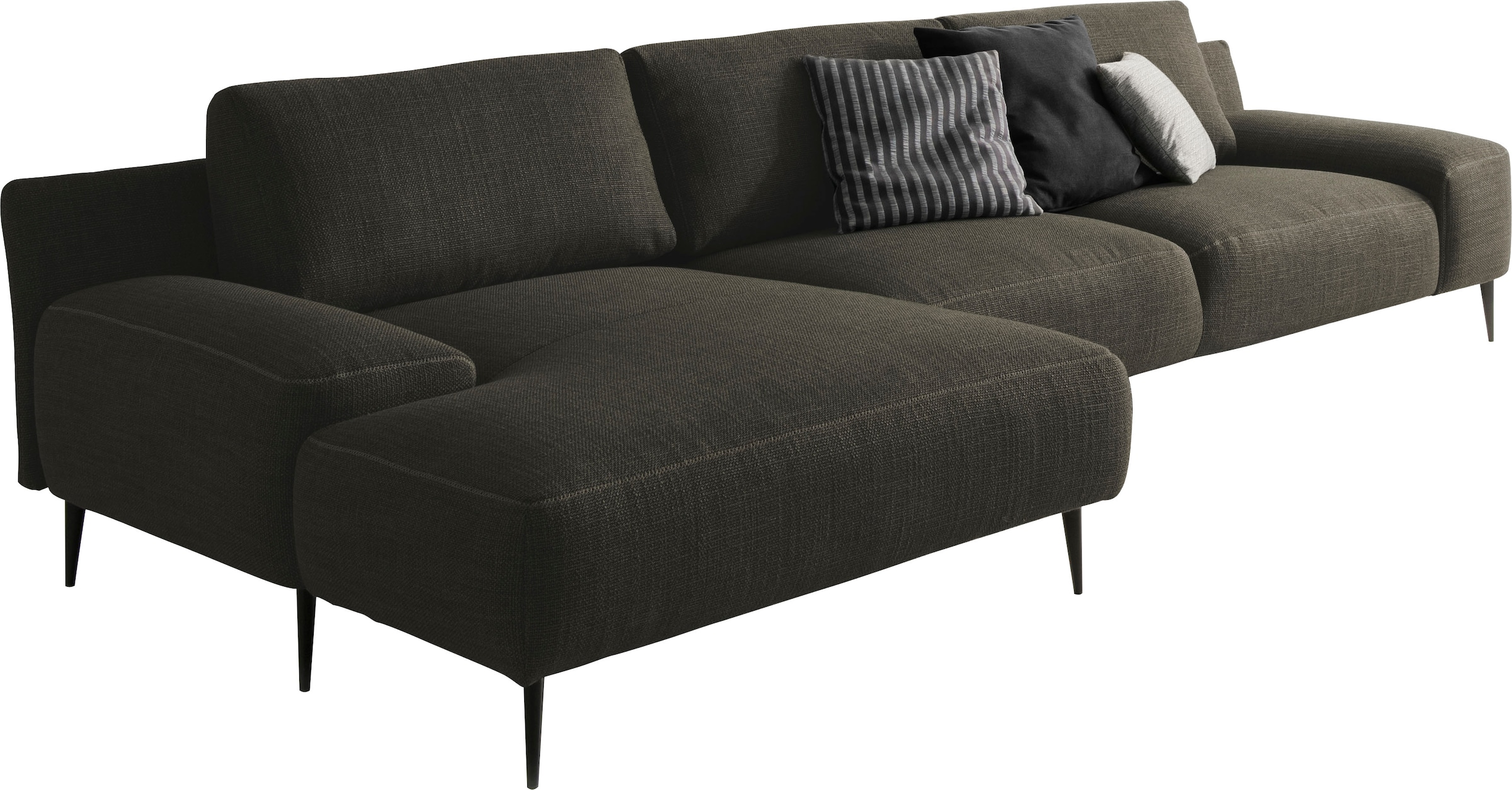 designwerk Ecksofa "Forma L-Form, zeitloses Designsofa mit aktuellem Fuß", günstig online kaufen