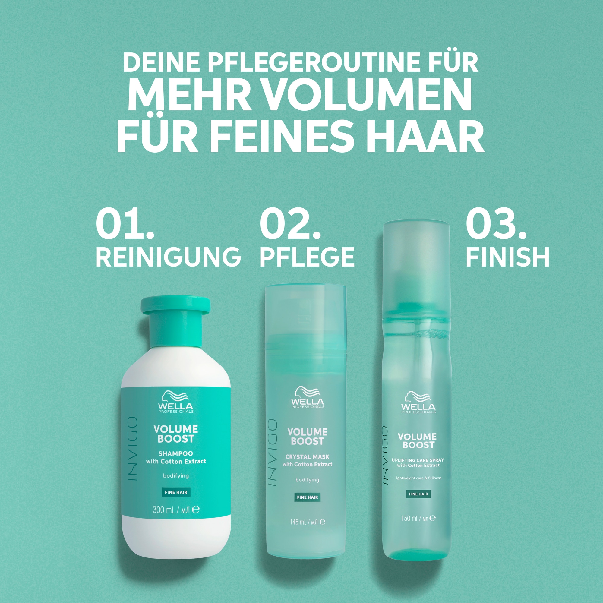 Wella Professionals Haarpflege-Spray »Volume Boost Uplifting Care Spray« mehr Volumen, pflegend, ultimativer Glanz, perfekt für feines Haar