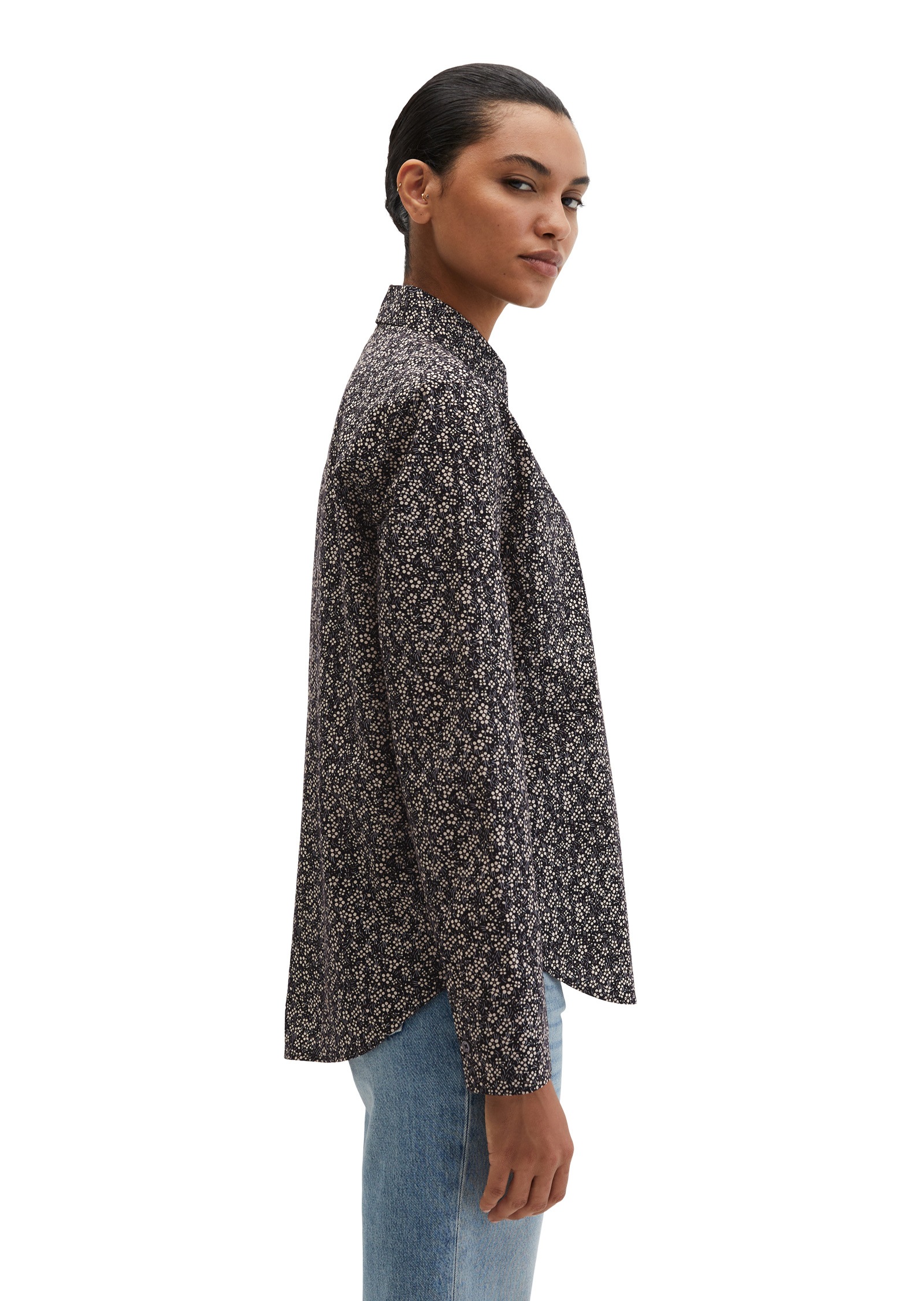 Marc OPolo Langarmbluse "aus Papertouch-Popeline" günstig online kaufen