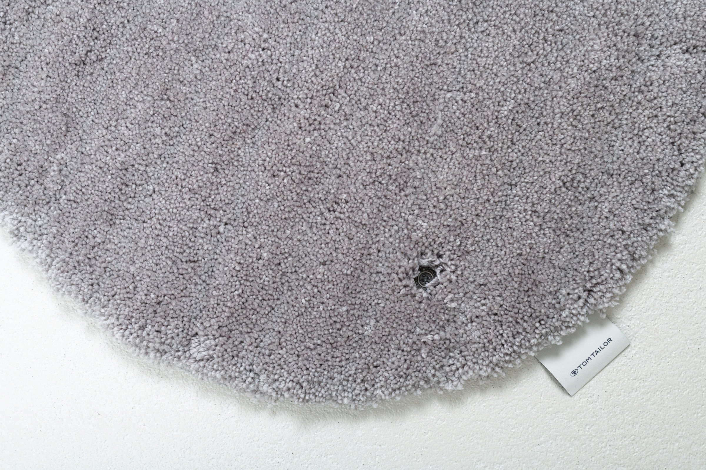 TOM TAILOR Badematte »Cozy Bath UNI«, rutschhemmend beschichtet, fußbodenheizungsgeeignet, Badteppich, Uni Farben, rechteckig, rund und oval erhältlich