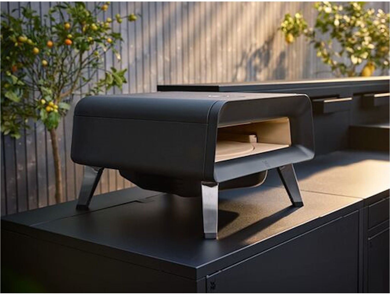WMF Pizzaofen »Pizzaiolo Pro, Gaspizzaofen, knusprige Ergebnisse in 90 Sekunden«, automatische Drehmechanik, hochwertiger Pizzastein, inkl.Pizzaschaufel