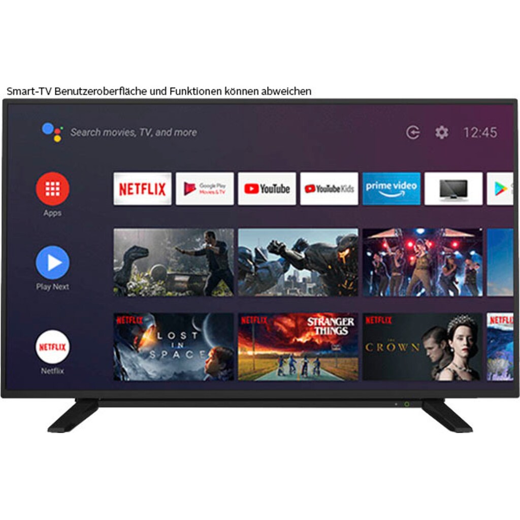 Toshiba LED-Fernseher, 164 cm/65 Zoll, 4K Ultra HD, Android TV-Smart-TV