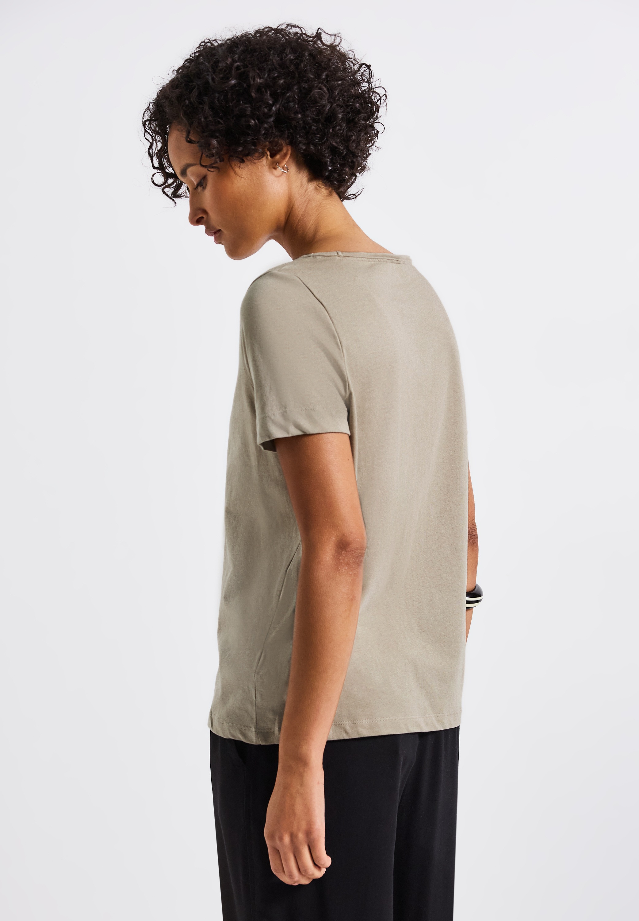 STREET ONE T-Shirt mit Rundhalsausschnitt günstig online kaufen